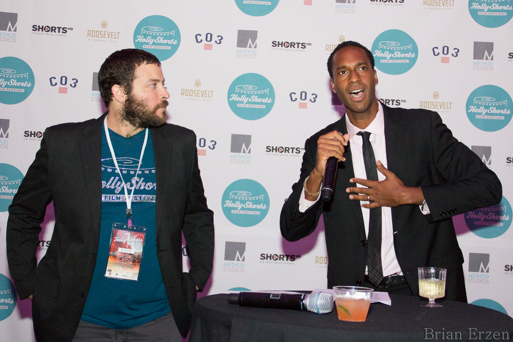HollyShorts founders Daniel Sol and Theo Dumont
