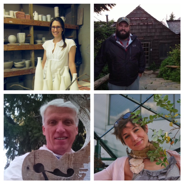 Ericka Ryba, Eric Savage, Blair Wright, and Laura Cottrell