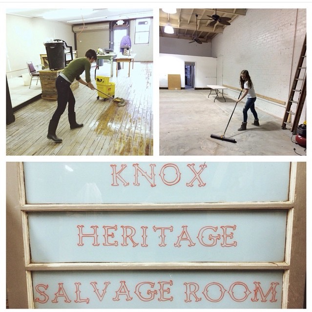Volunteering at Knox Heritage Salvage Shop
