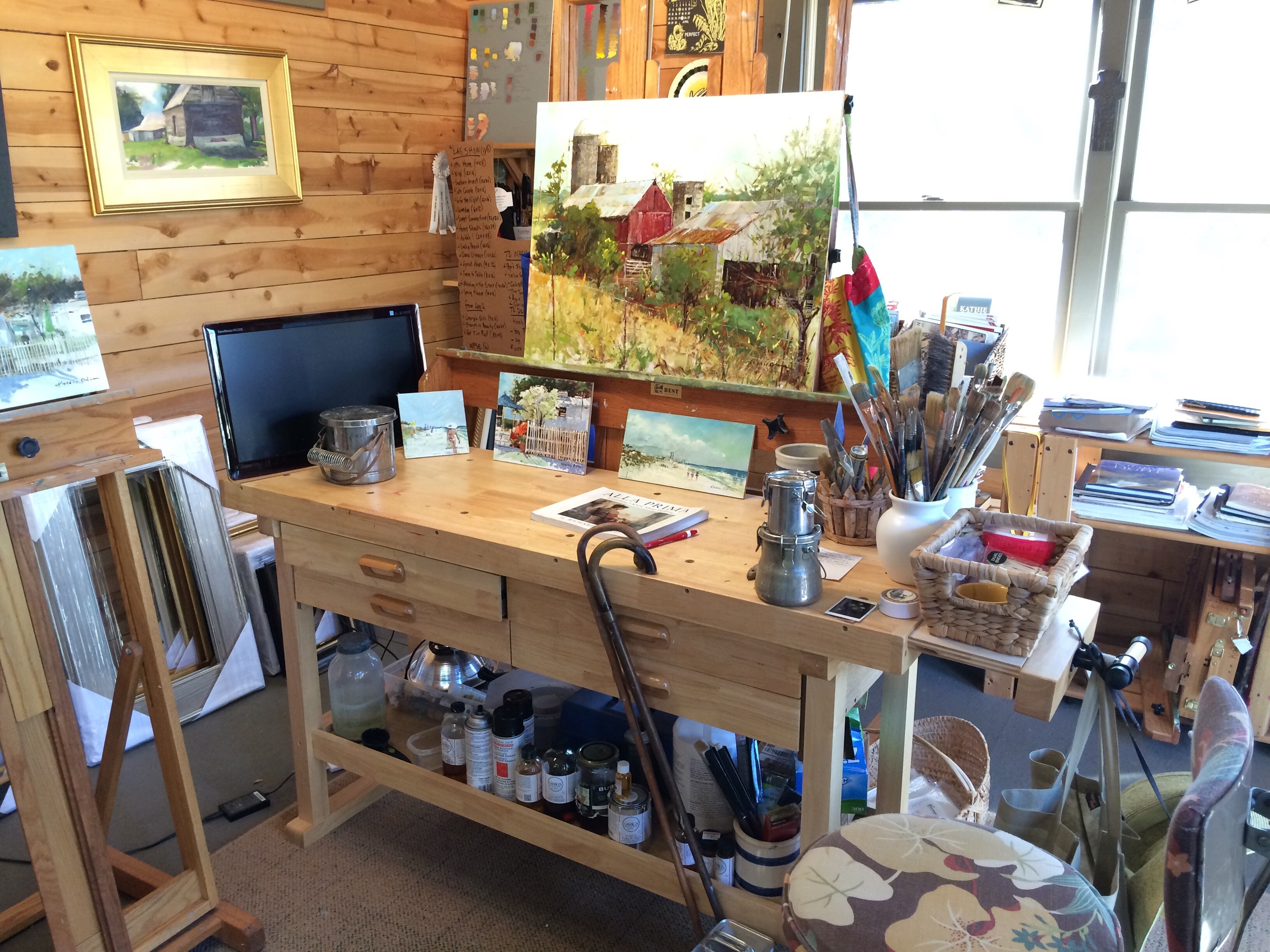 Home/Art Studio Tour at the Odoms