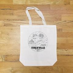 Downtown Knoxville tote bag