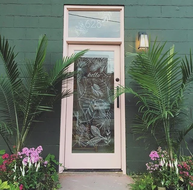 The entrance to The Katelier at 628 Lamar Street. Photo by Katie Roach
