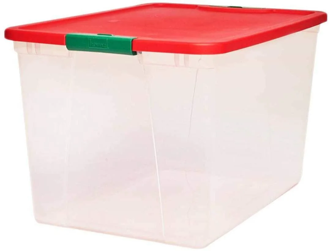 Holiday Plastic Container