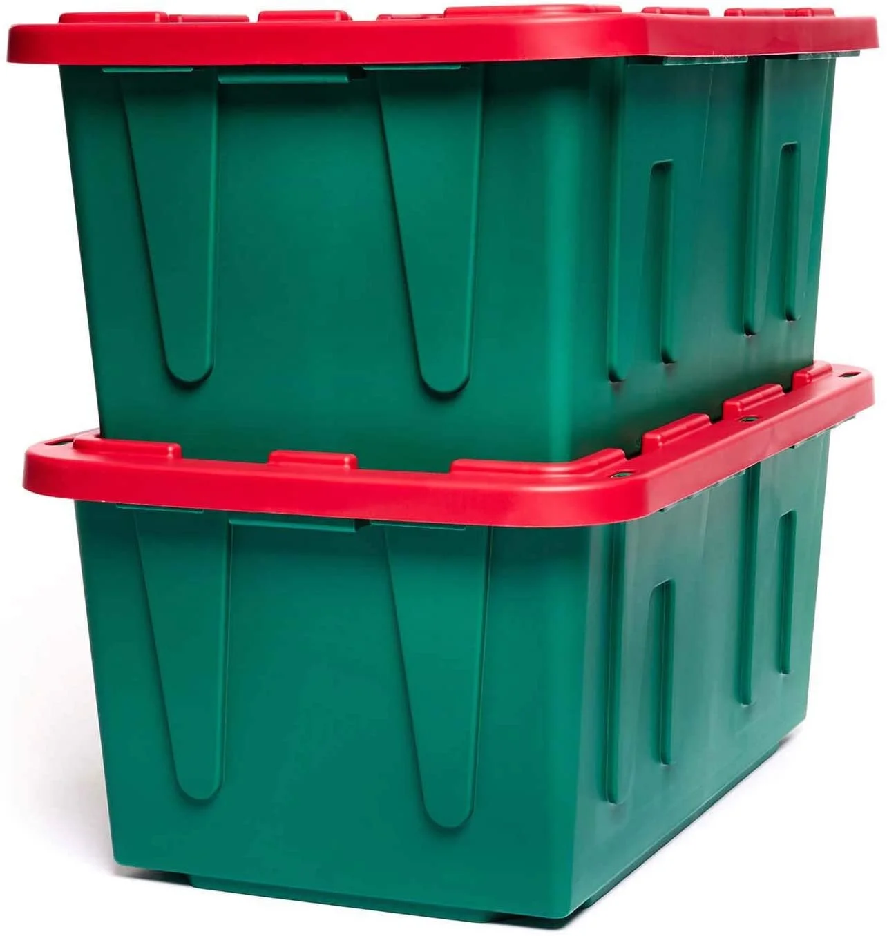 Holiday Plastic Storage Containers (2)