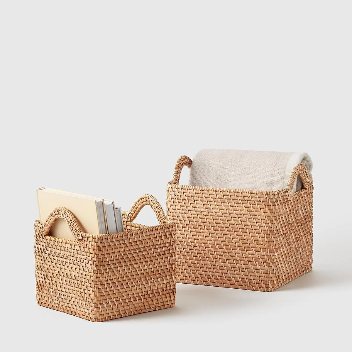 Ori Rattan Curved Cubes