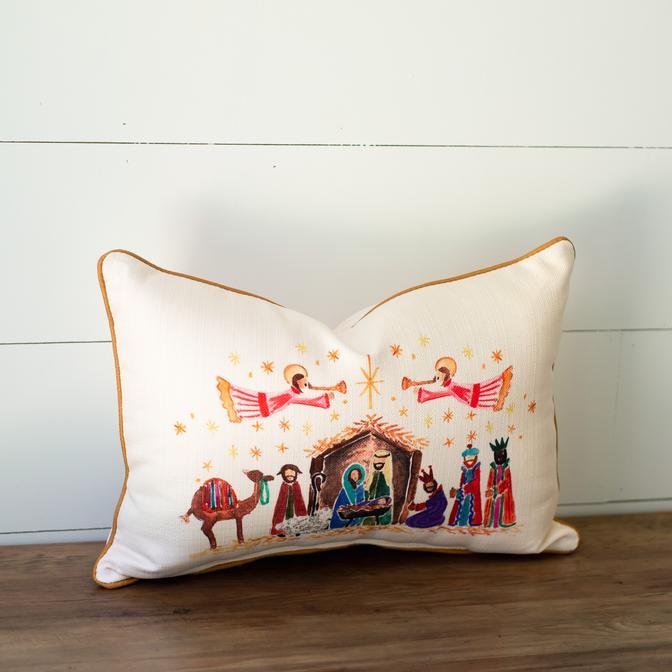 Nativity Pillow