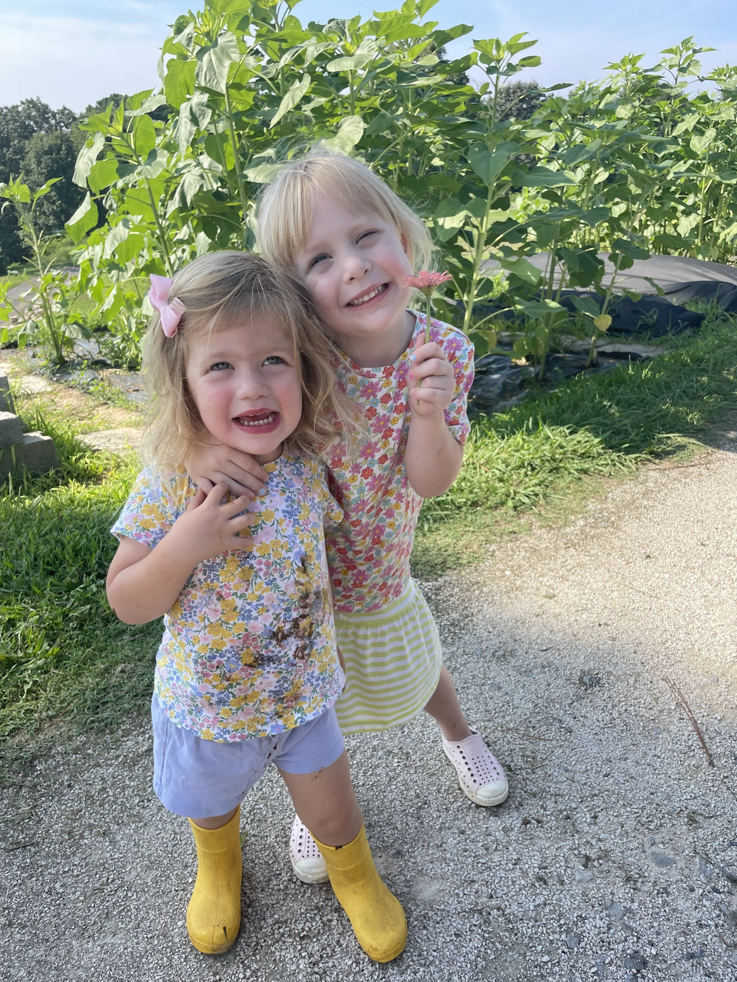 play clothes + mud