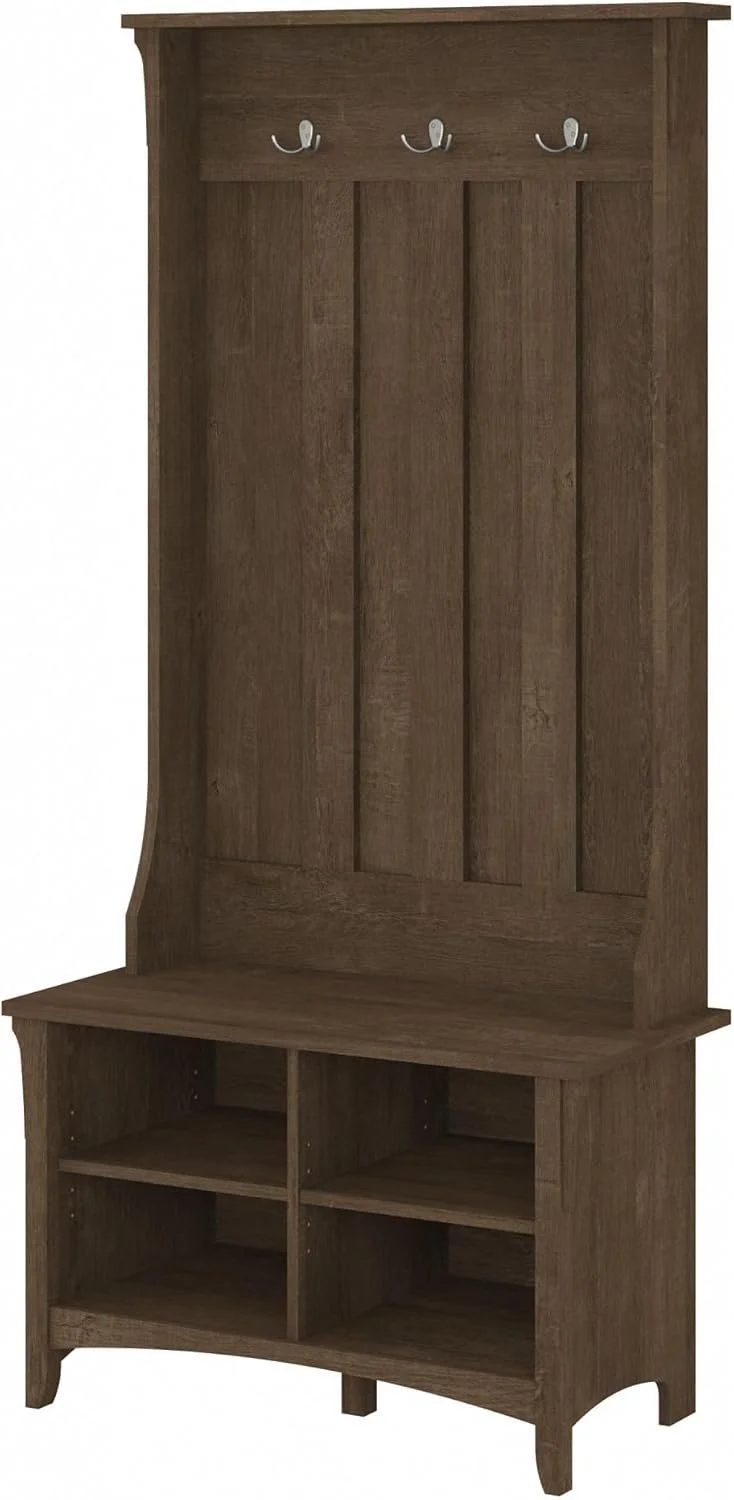 Hall Tree with Shoe Storage Bench