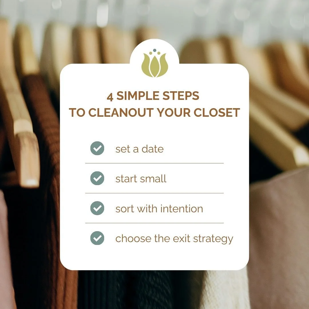 “Refreshing your closet isn’t just about clothes—it’s about creating a space that feels calm, inspiring, and you.” - Taryn McLean 
More closet tips on our blog today! #helpyoudwell #organizing #home #closet #knoxville #