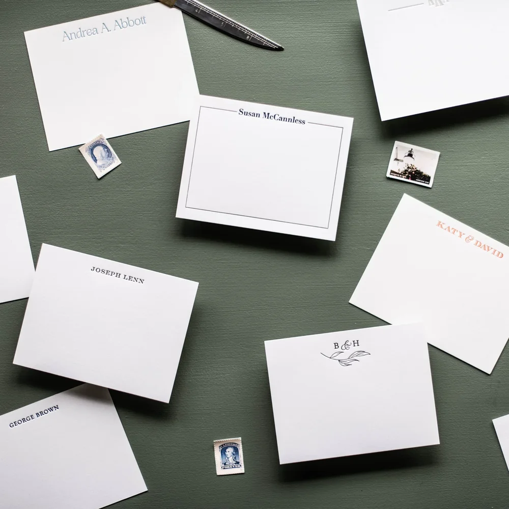 Jeanette- Custom Stationary from Happy Envelope