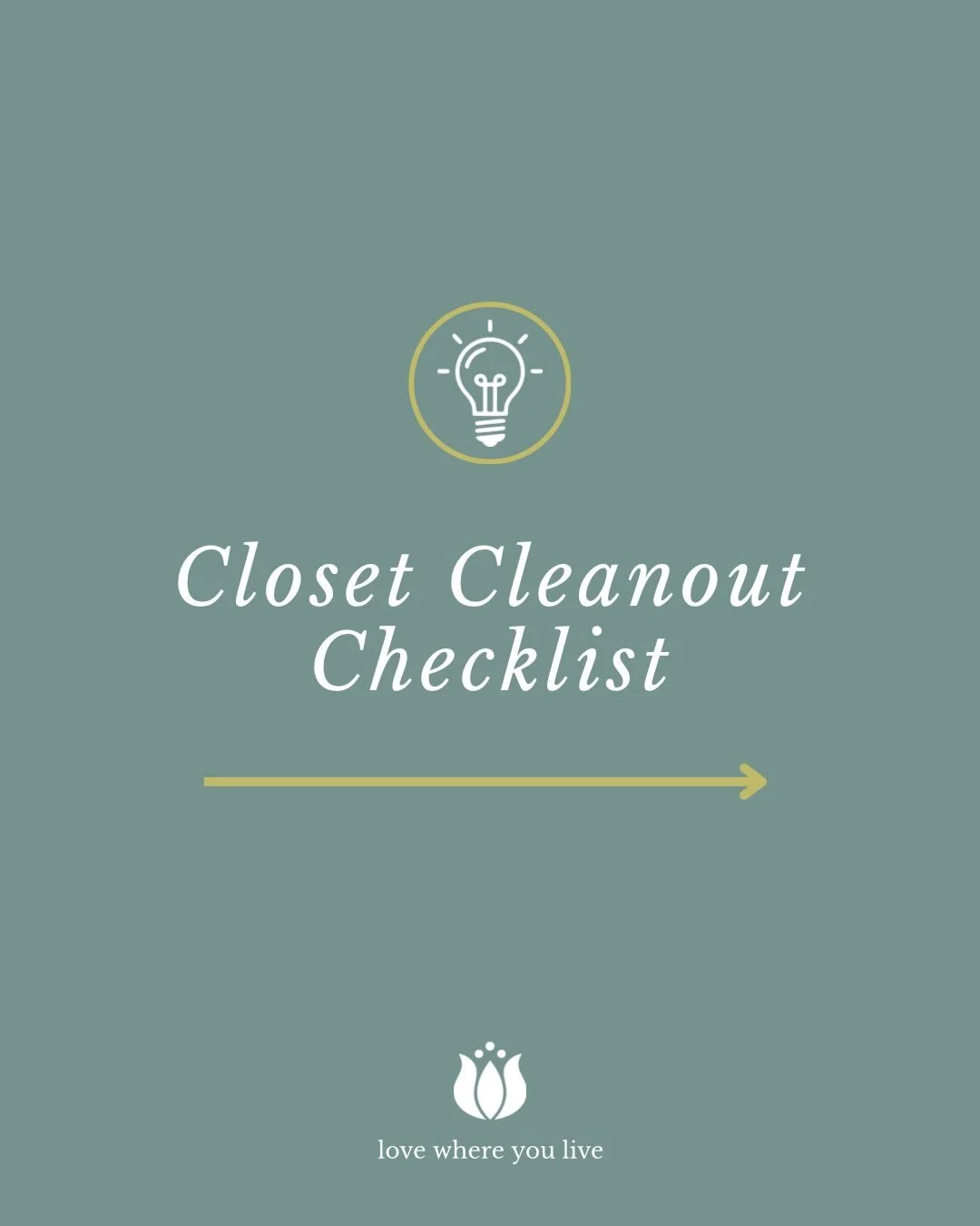 Closet cleanouts don&rsquo;t start with bins or labels. They start with the right questions 🤍

This breakdown is all about step one: slowing down and asking yourself what truly deserves space in your closet. No pressure to do it all at once.

Save t