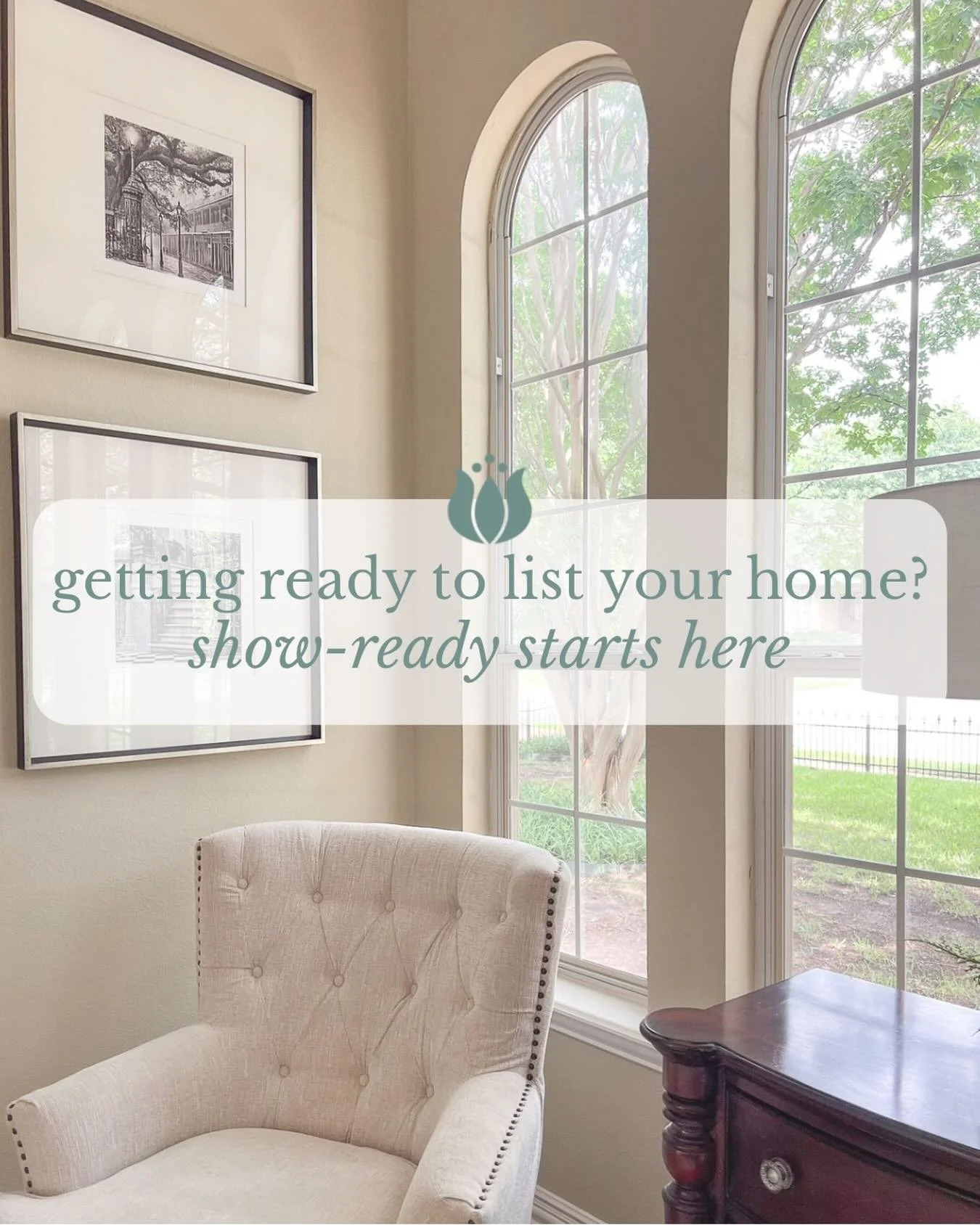 Getting your home ready to list?

A clean, organized space doesn&rsquo;t just look better, it helps buyers see the full potential of your home

We help you:
- Declutter and simplify each space
- Create an organized show ready feel

And can continue t