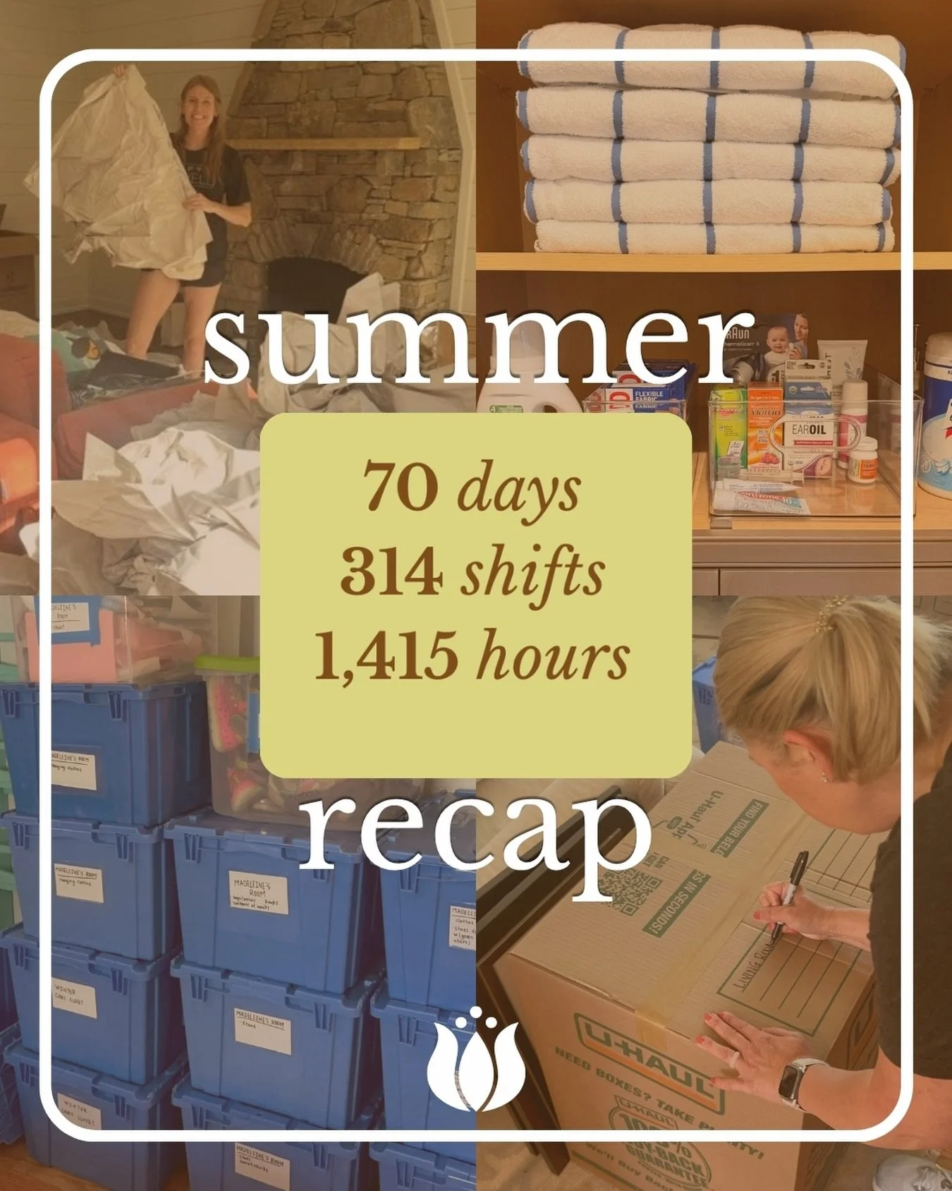 From packing and unpacking to organizing spaces and everything in between, our team has been hard at work this summer! 

Thank you to every client who trusted Help You Dwell to lend a hand. We&rsquo;re so grateful to be welcomed into your homes and l
