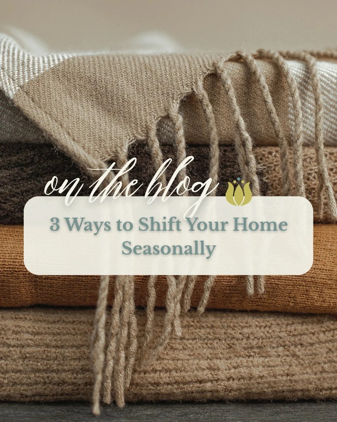 Your home can shift with the season without changing everything🍂

A new season is a great time to slow down, take a look around, and make a few thoughtful shifts in your home.

We&rsquo;re sharing 3 Ways to Shift Your Home Seasonally on the blog + a