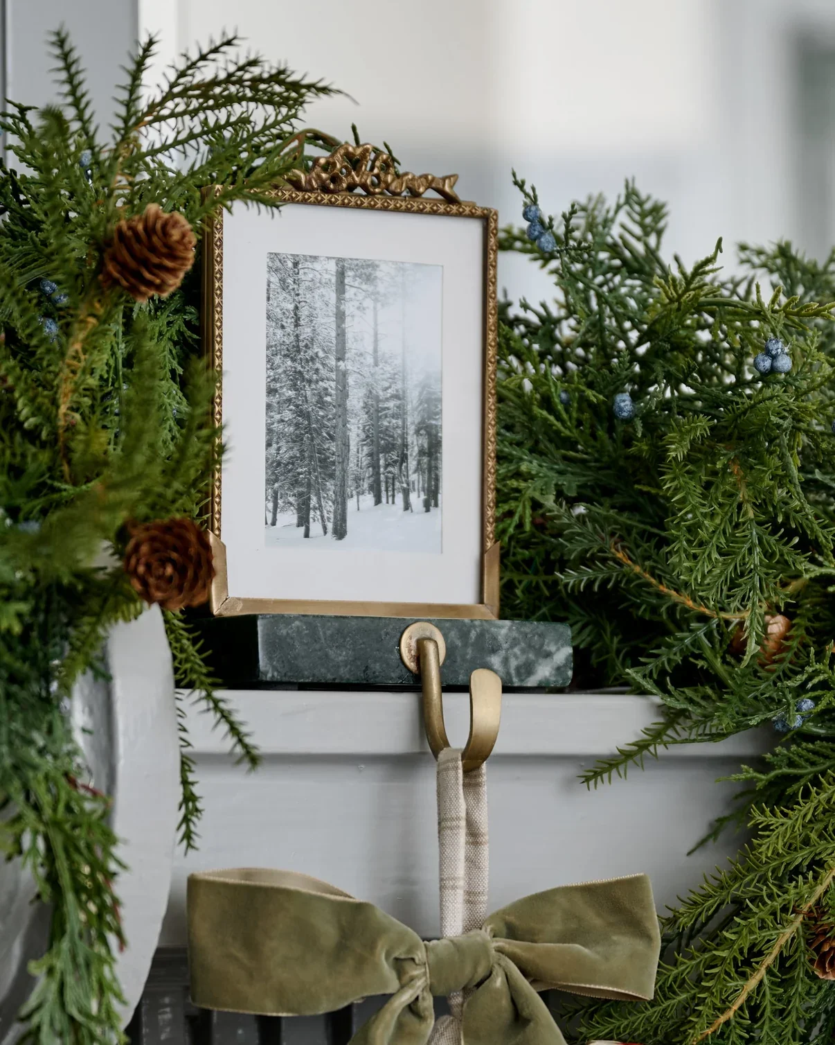 Photo Frame Stocking Holder by Magnolia
