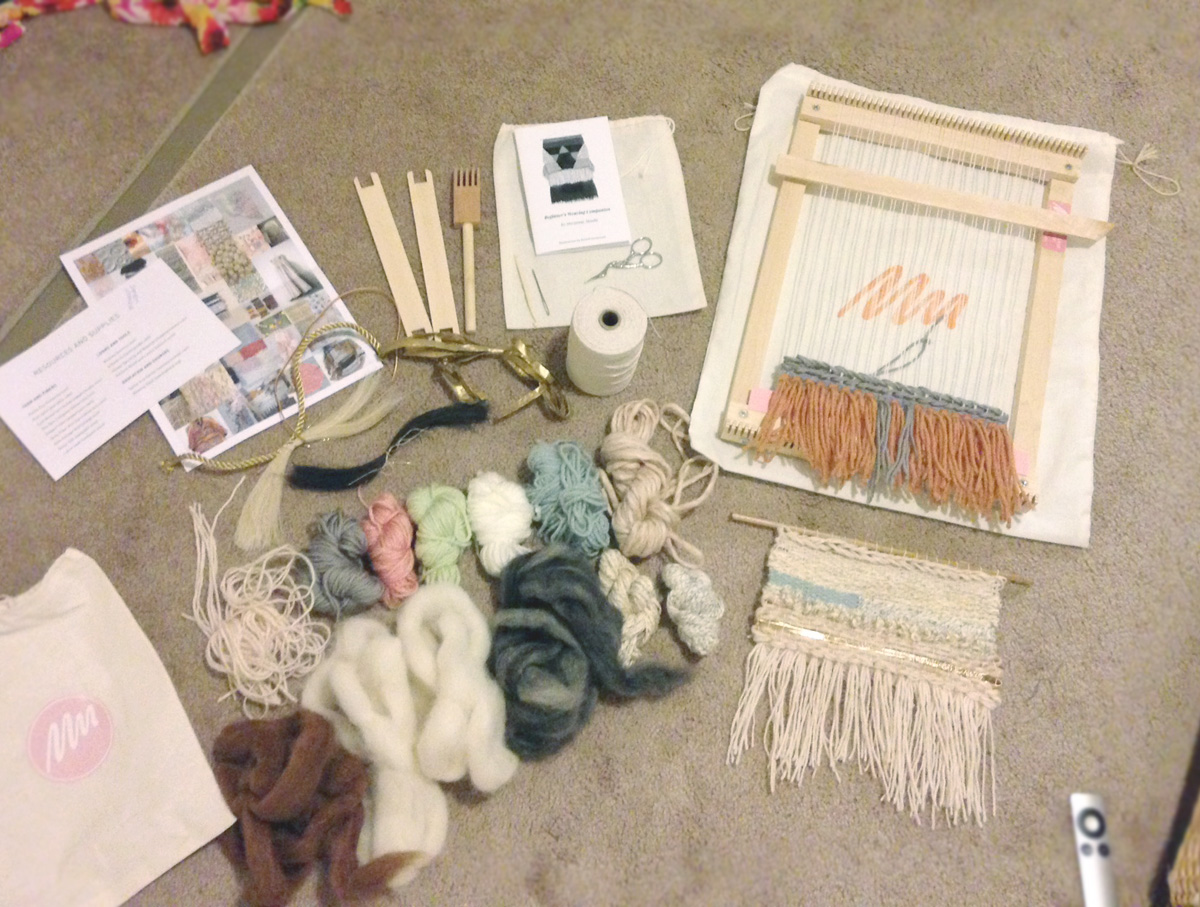 My weaving loot from the day! 