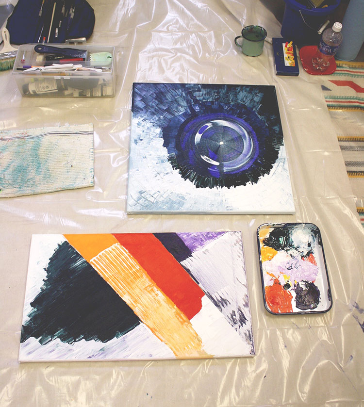 acrylic on canvas