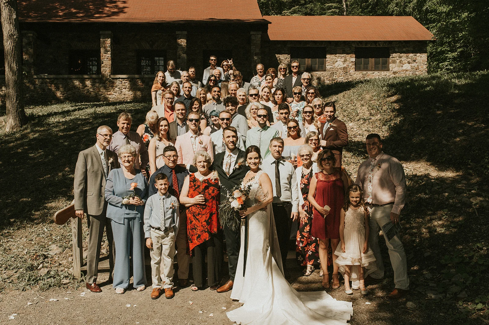 All of our wedding guests!