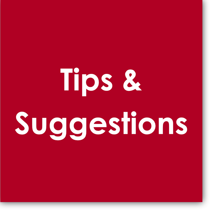 This Tips &amp; Suggestions resource provides ideas for handling difficult concepts for students to grasp. The page is perpetually evolving. Browse for ways to help your students conquer the challenges of the exams.