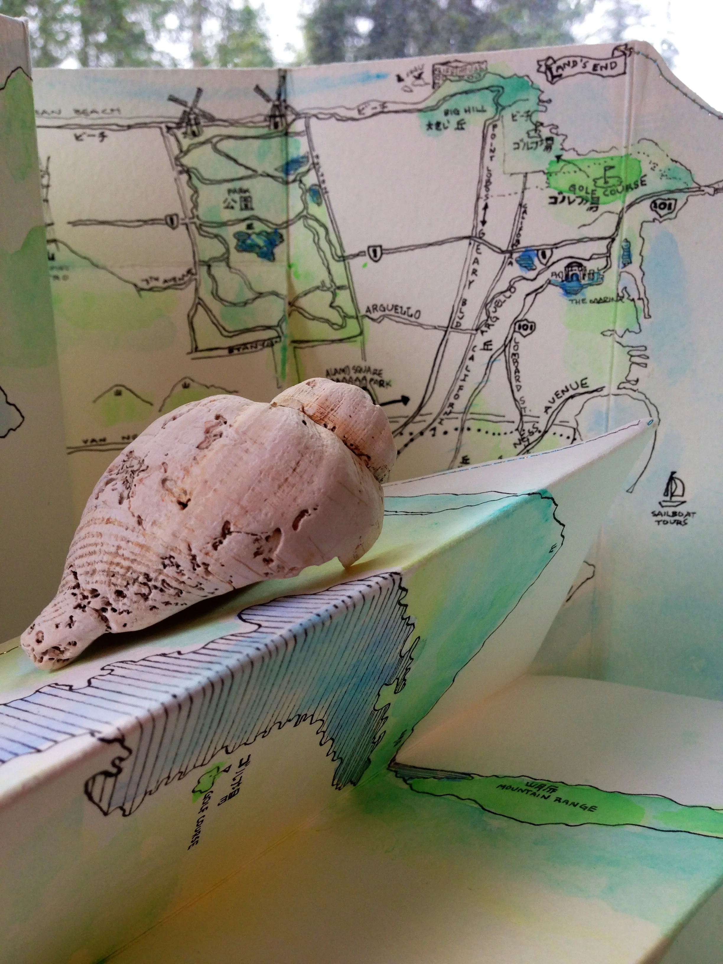 Pocket size foldable maps