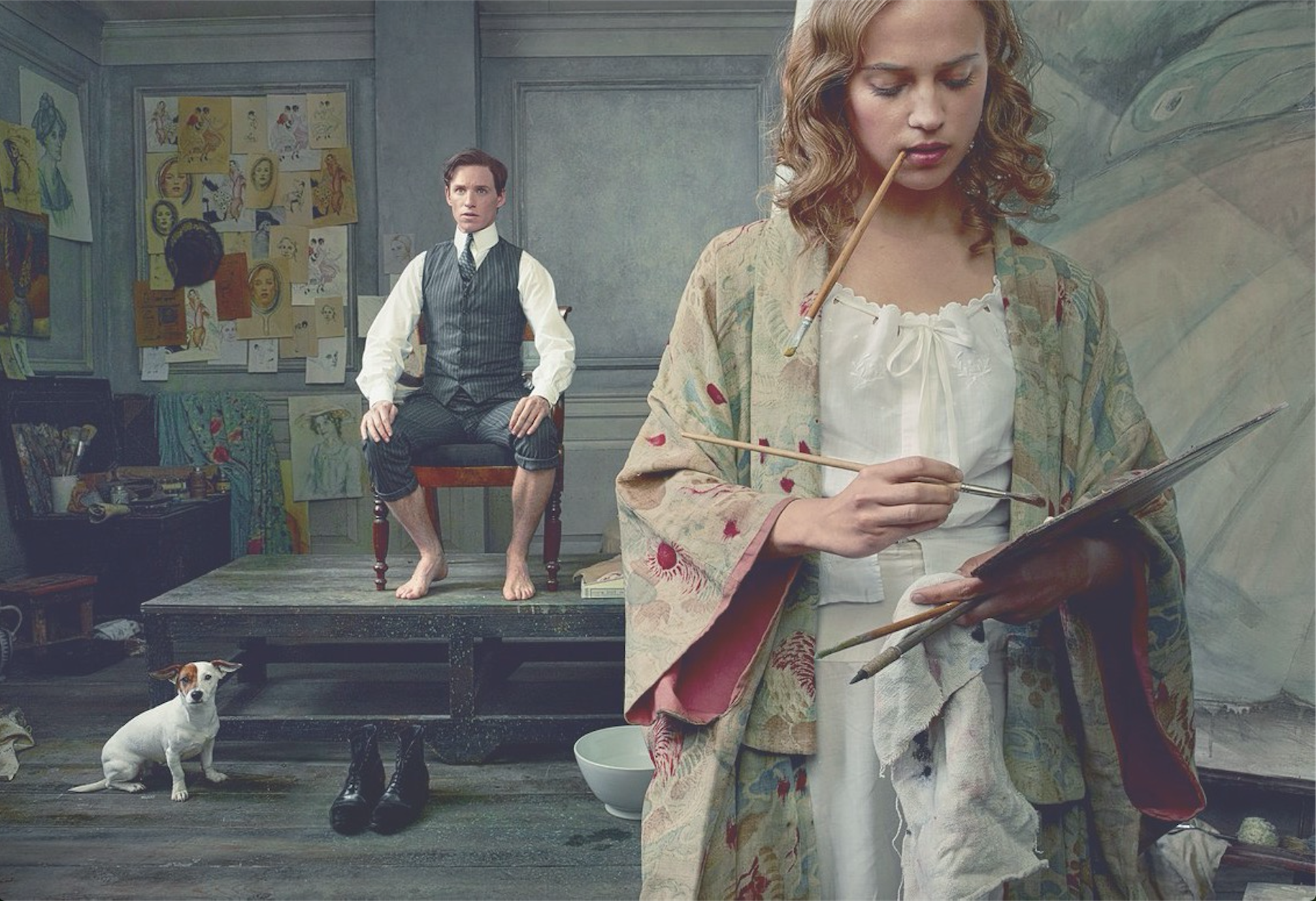 The Danish Girl for US Vogue. Photography Annie Leibovitz. 