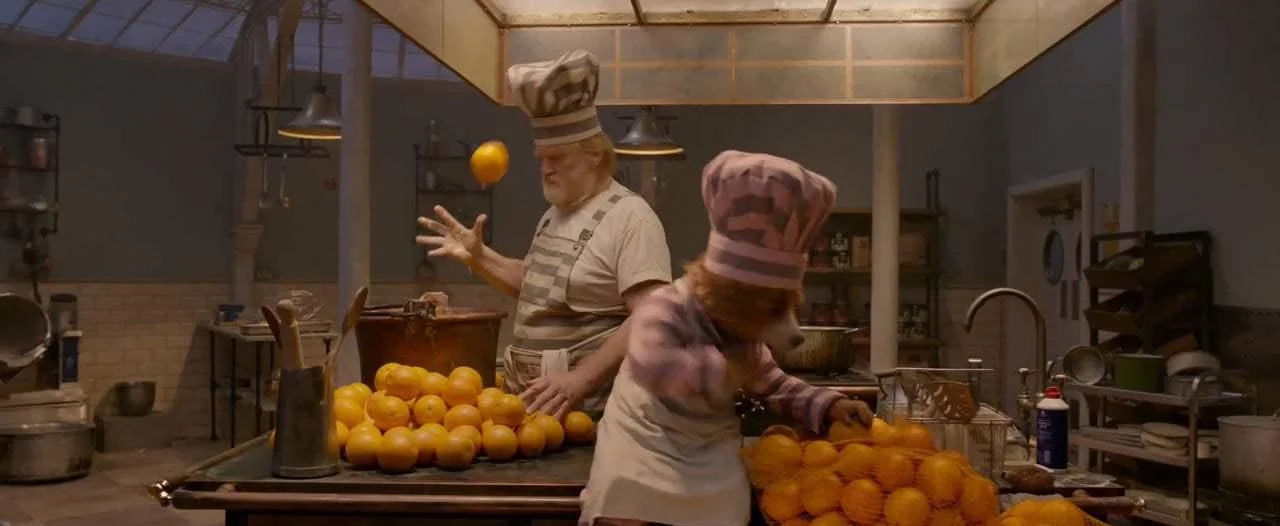 Paddington 2. Marmalade making. Courtesy of Heyday Films. Production Design Gary Williamson. Set Decoration Cathy Cosgrove.