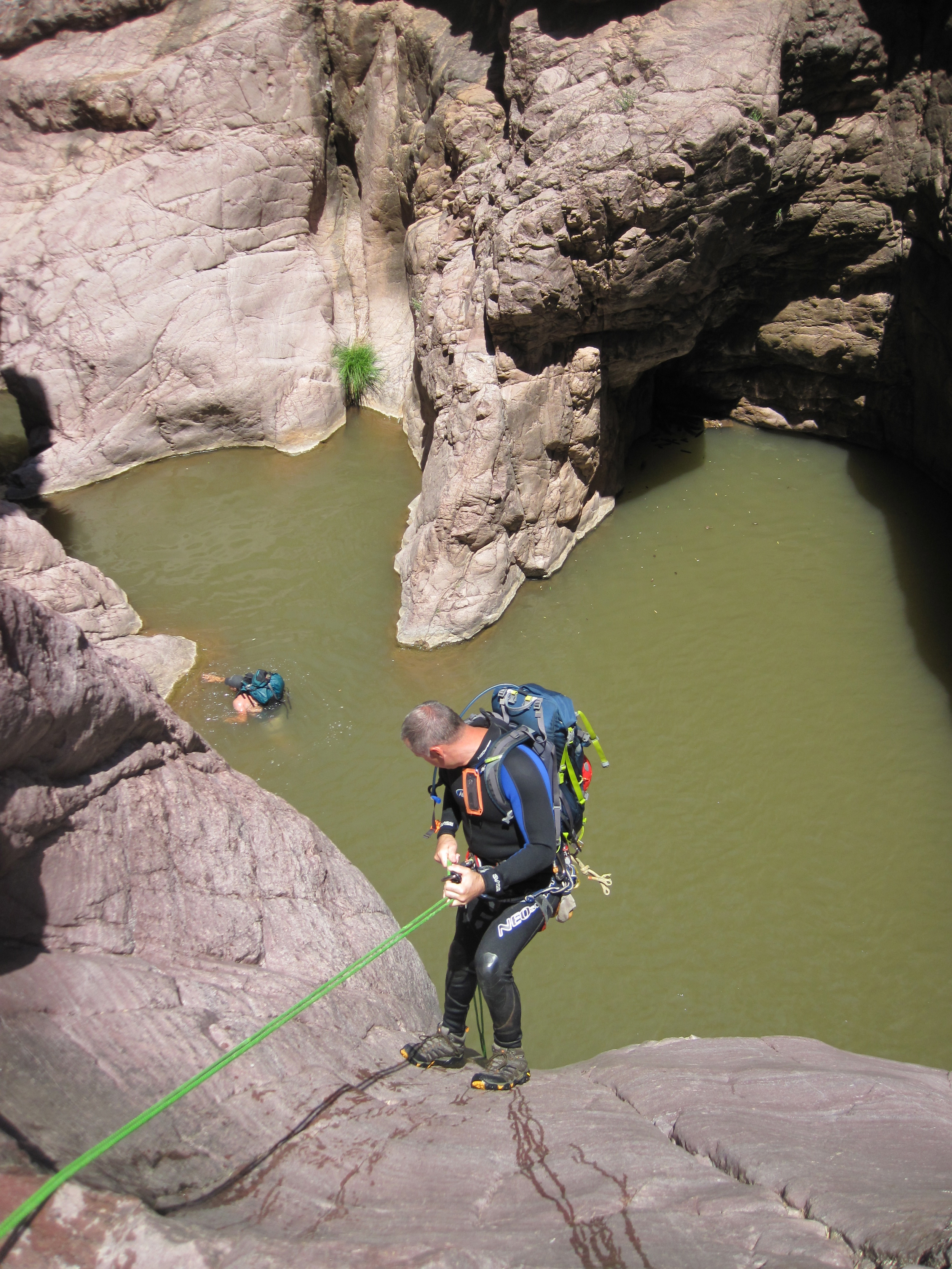 Christopher Creek Canyon - Canyoneering, AZ