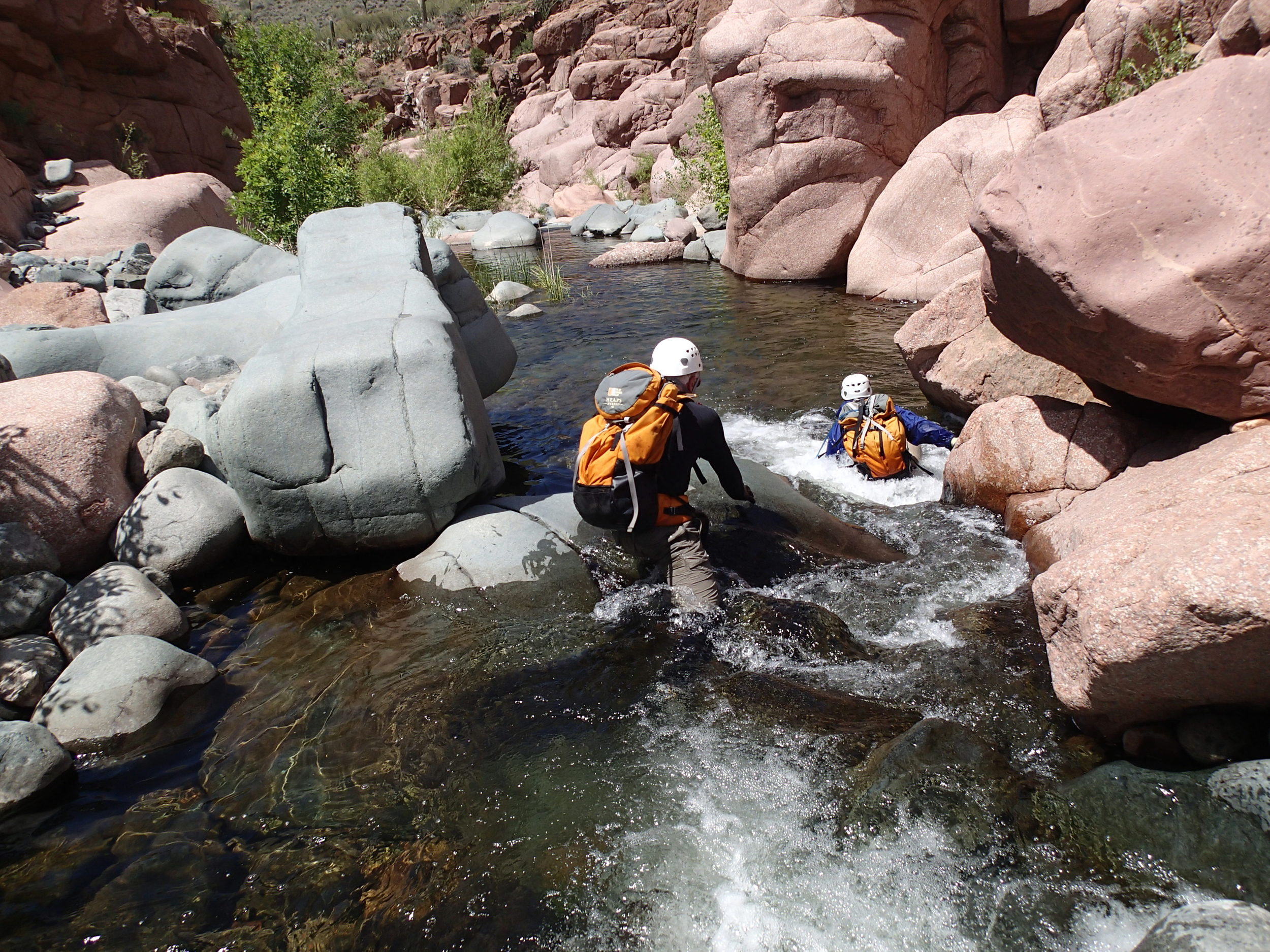 Salome Creek (The Jug) Canyon - Canyoneering, AZ