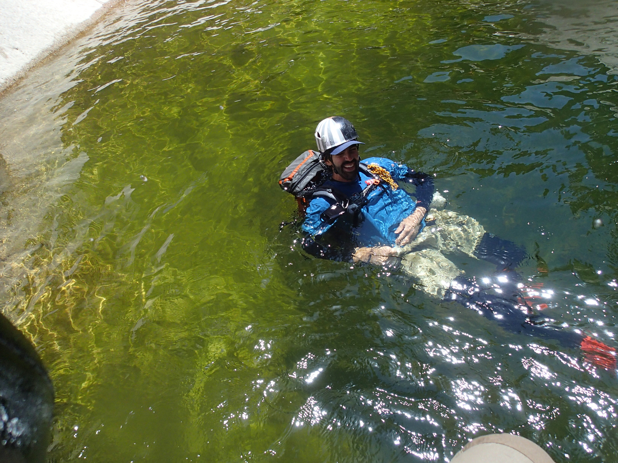 Salome Creek (The Jug) Canyon - Canyoneering, AZ