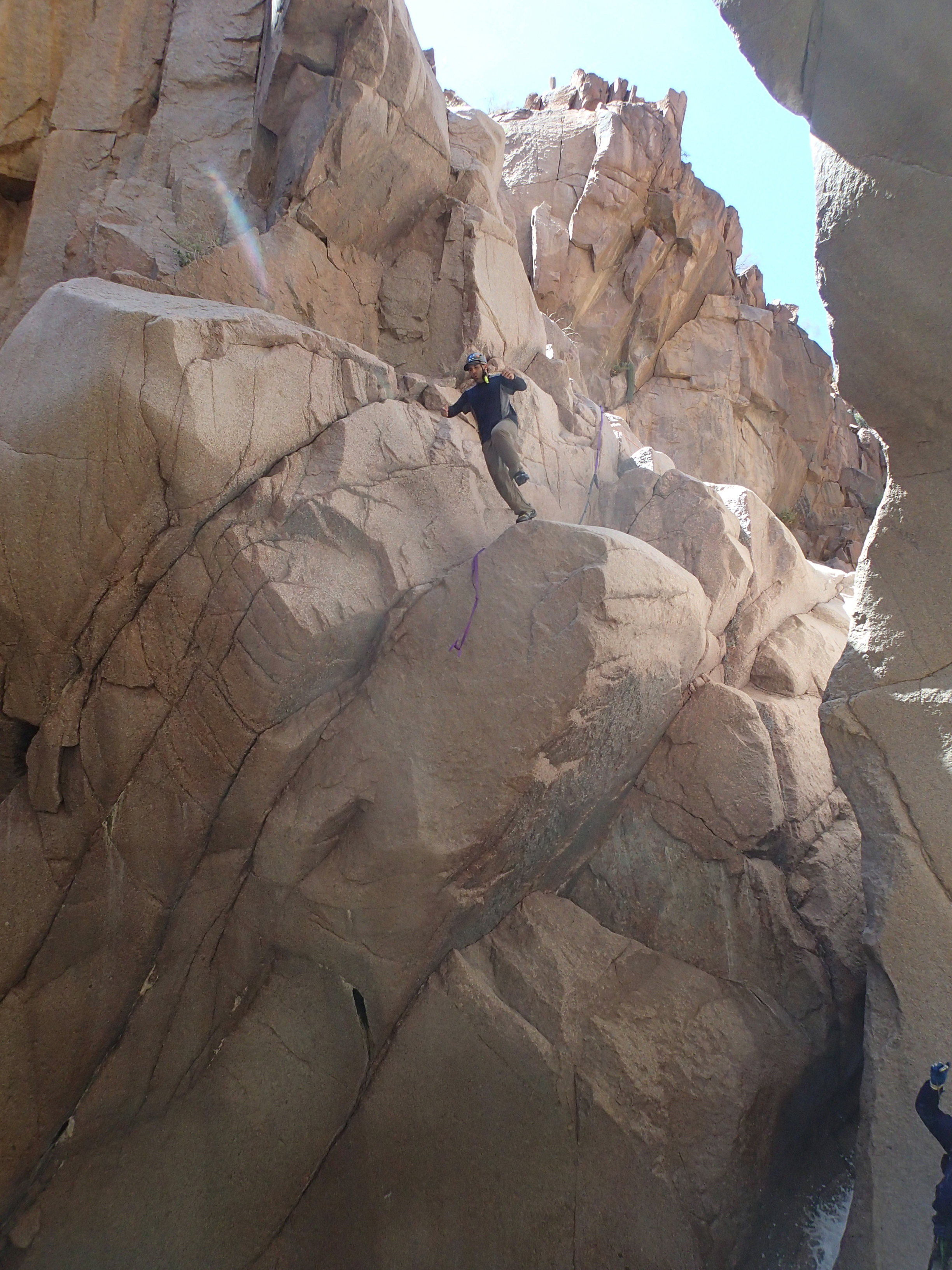 Salome Creek (The Jug) Canyon - Canyoneering, AZ