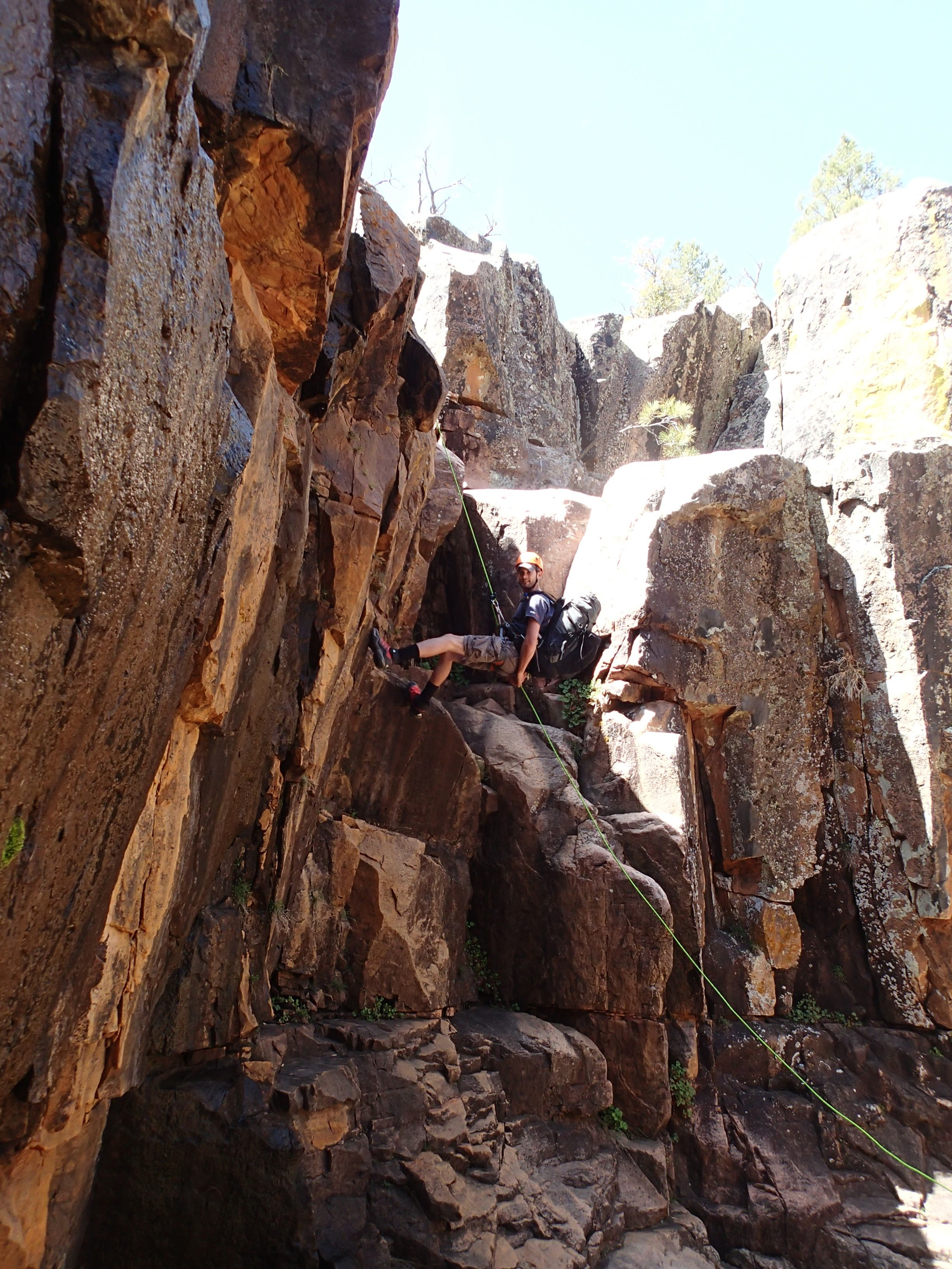 Salome Creek (Grotto Pool) Canyon - Canyoneering, AZ