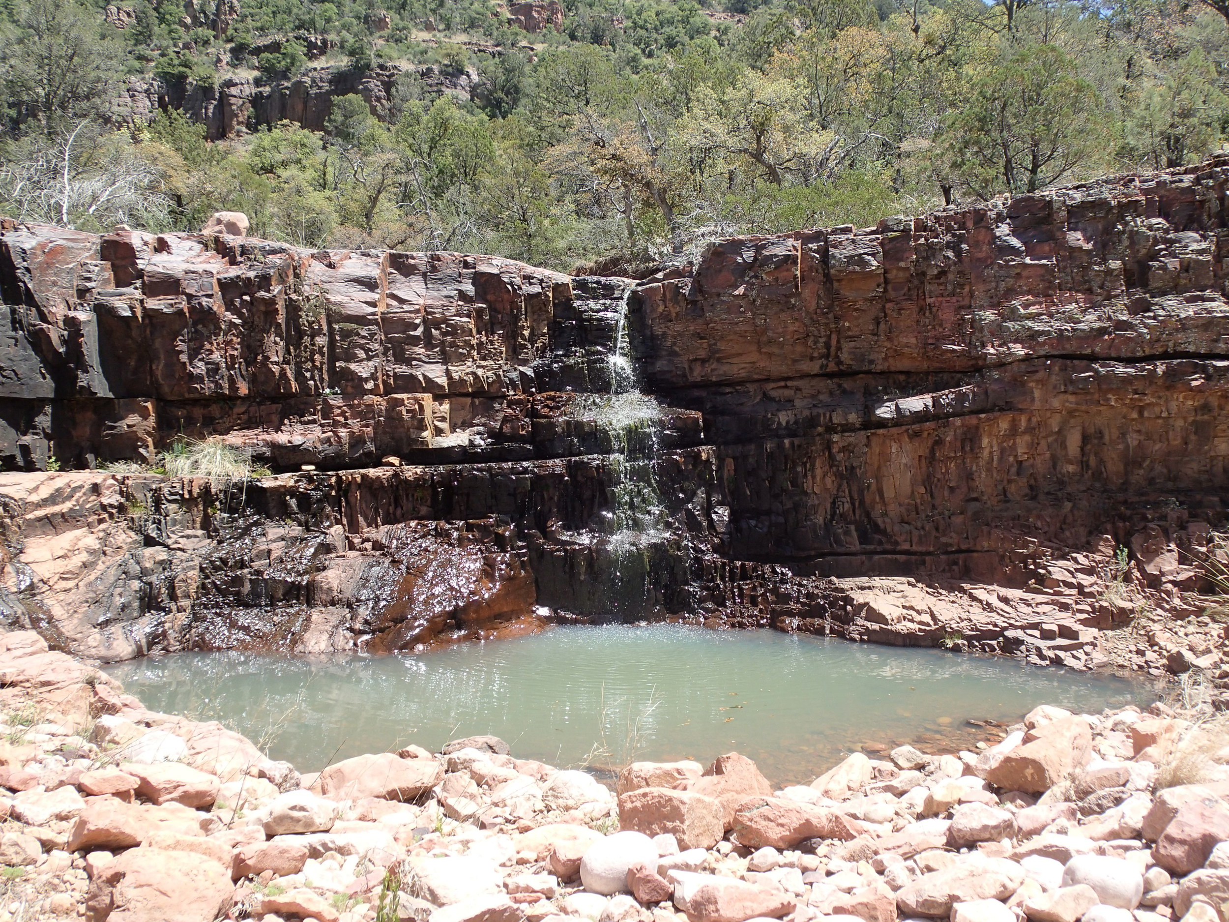 Salome Creek (Grotto Pool) Canyon - Canyoneering, AZ