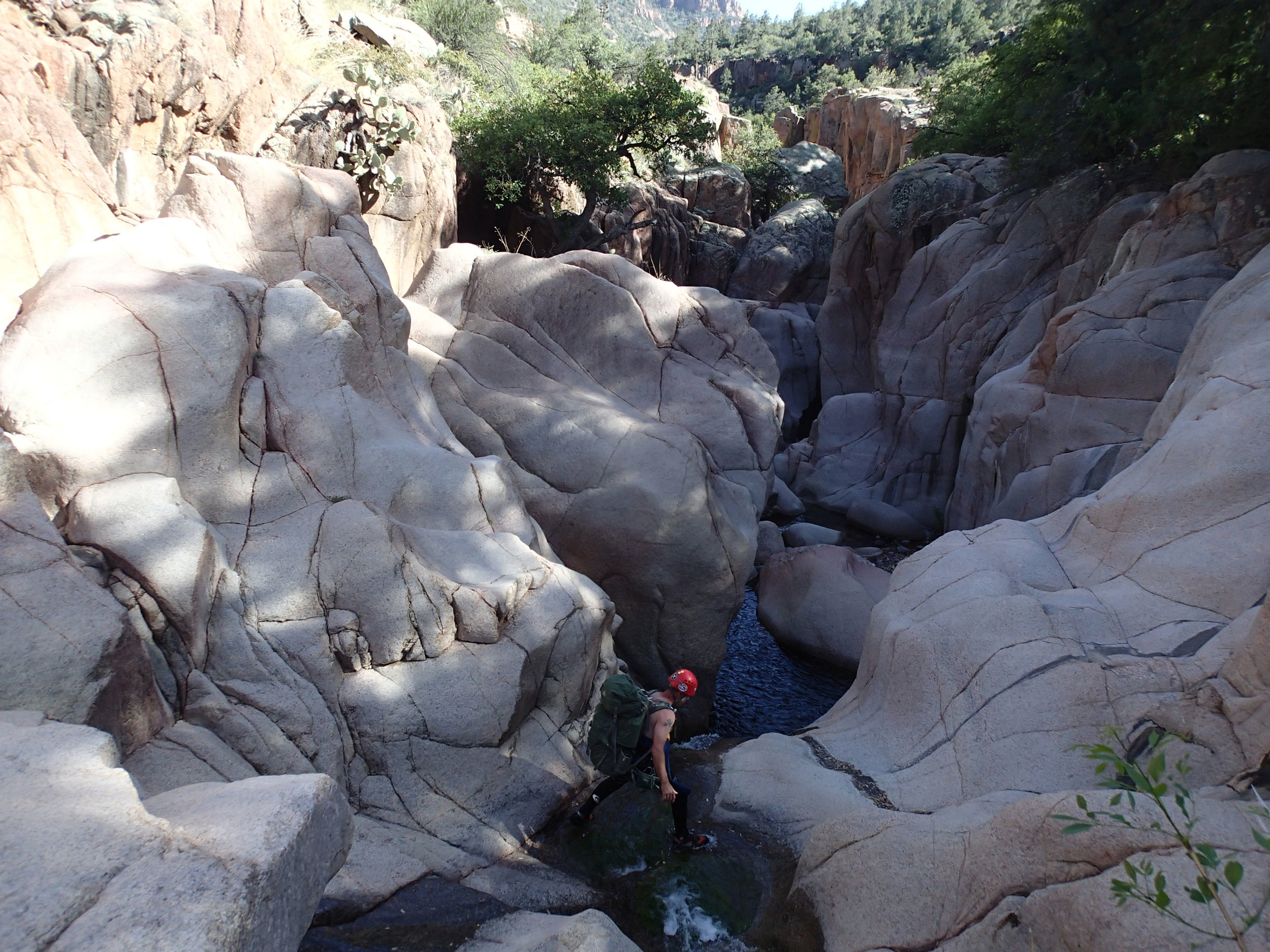 Salome Creek (Grotto Pool) Canyon - Canyoneering, AZ