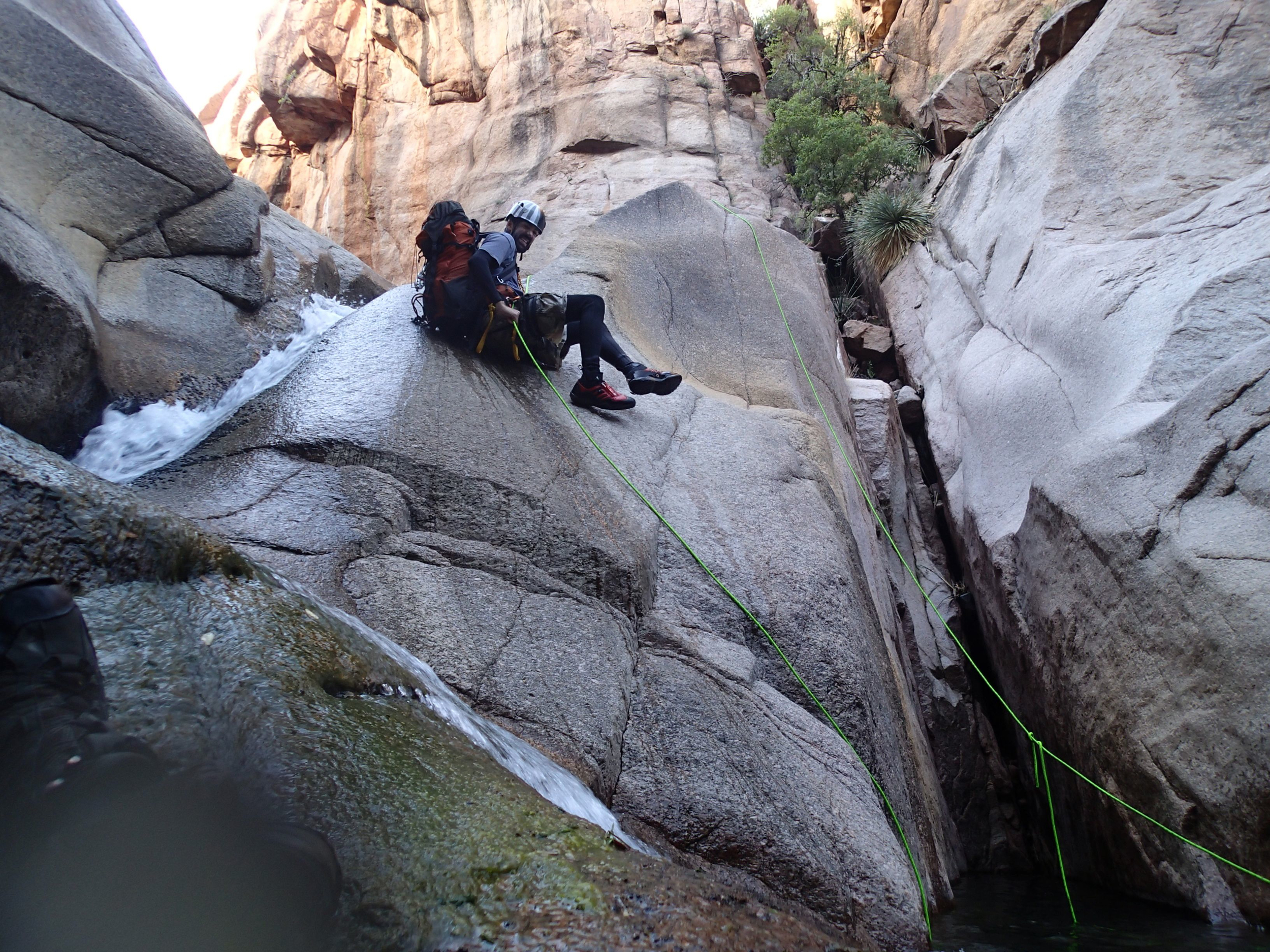 Salome Creek (Grotto Pool) Canyon - Canyoneering, AZ