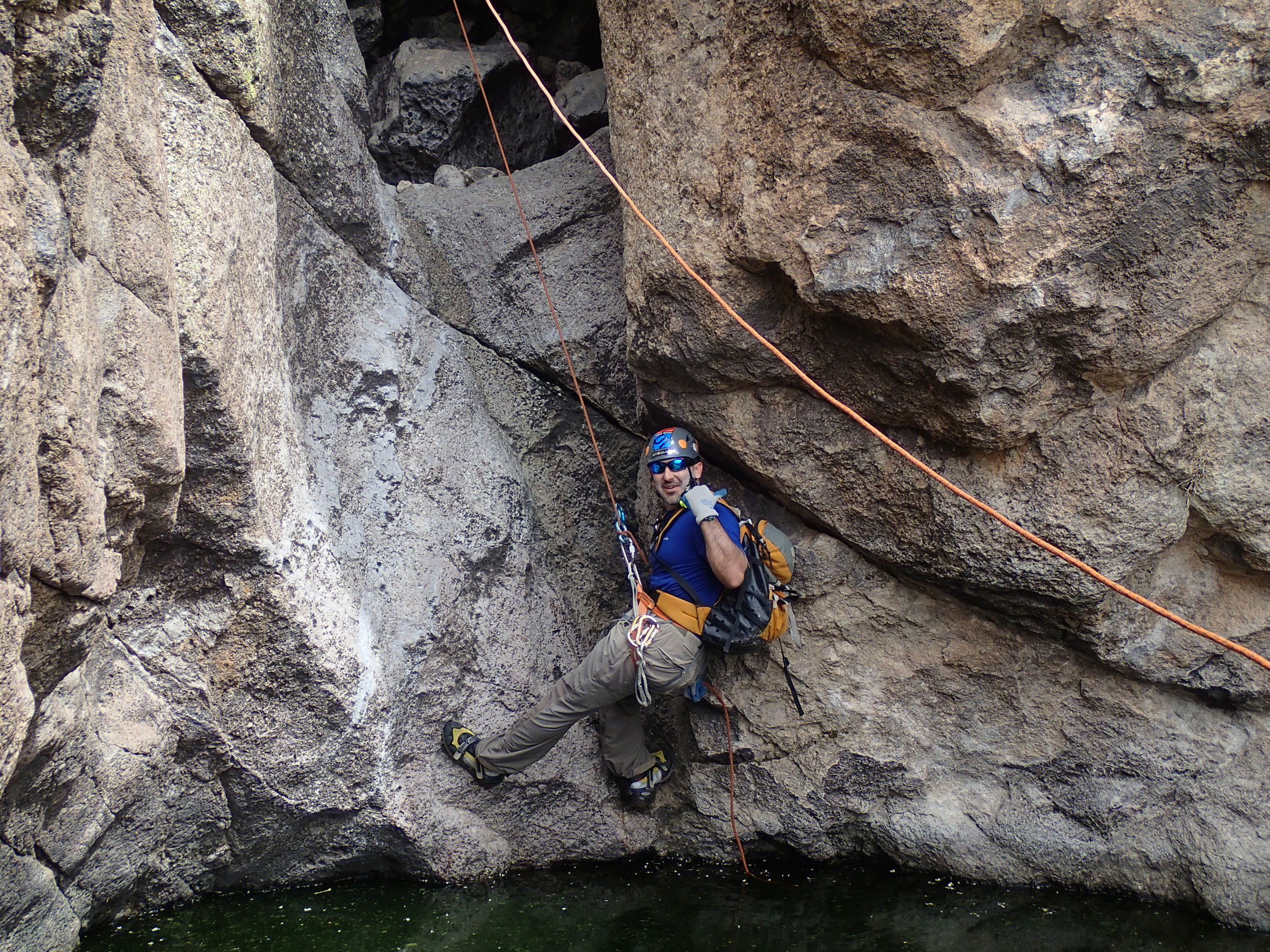 Splash Down Canyon - Canyoneering, AZ