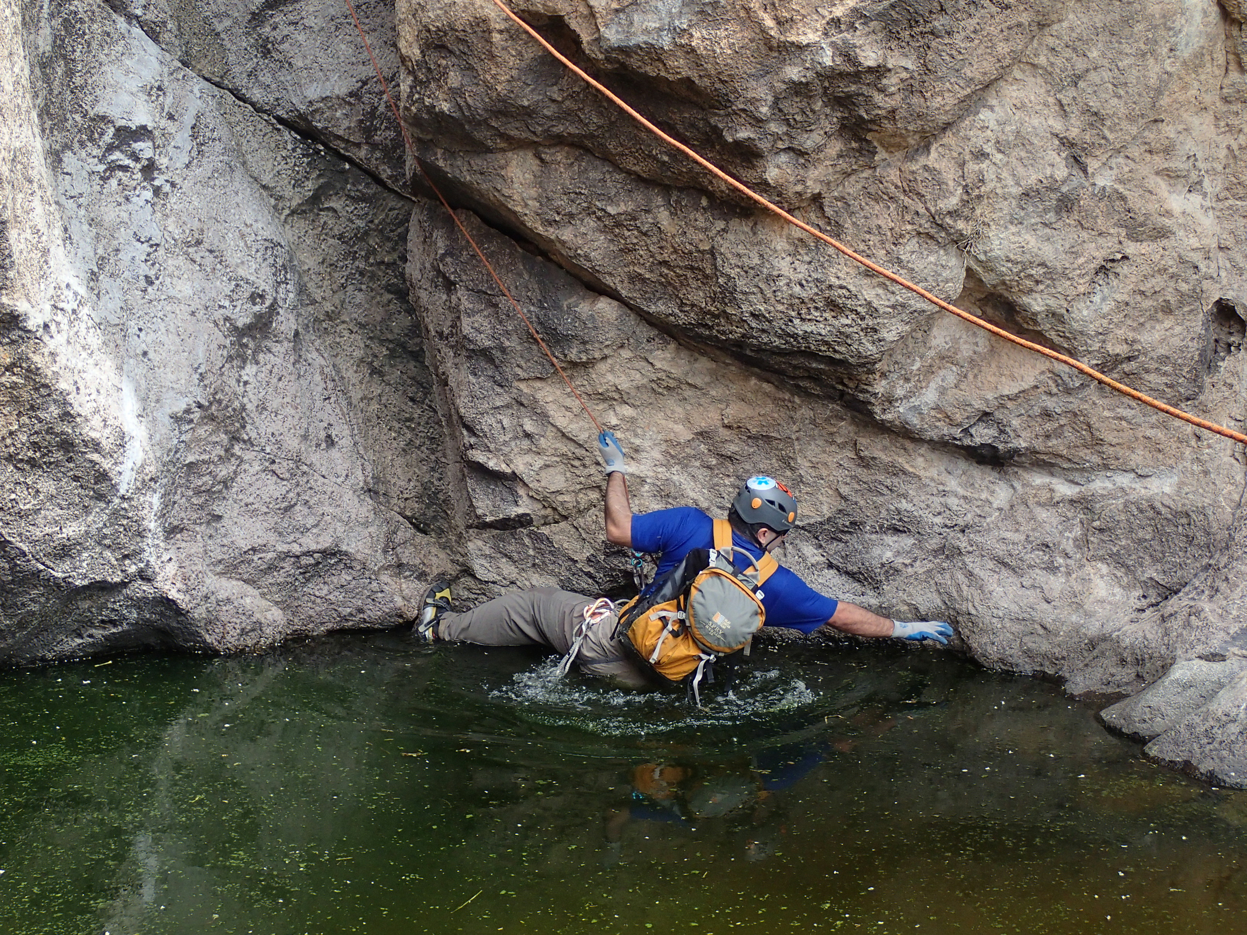 Splash Down Canyon - Canyoneering, AZ