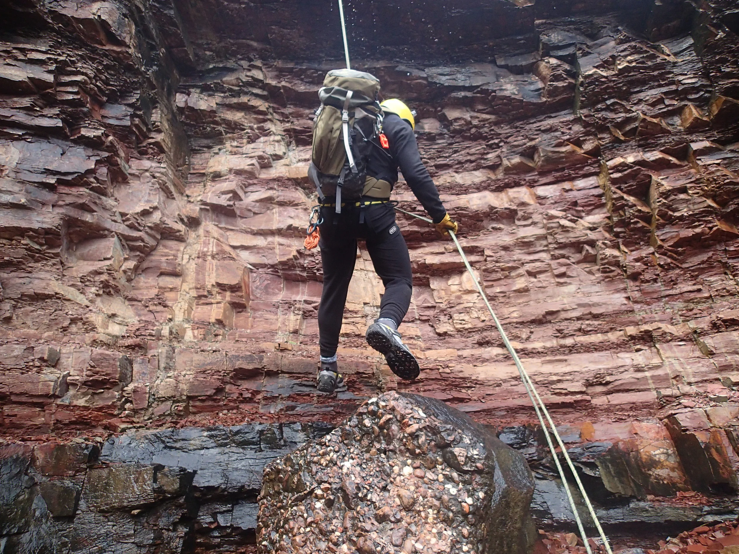 Waterslides Canyon, AZ - On Rope Canyoneering