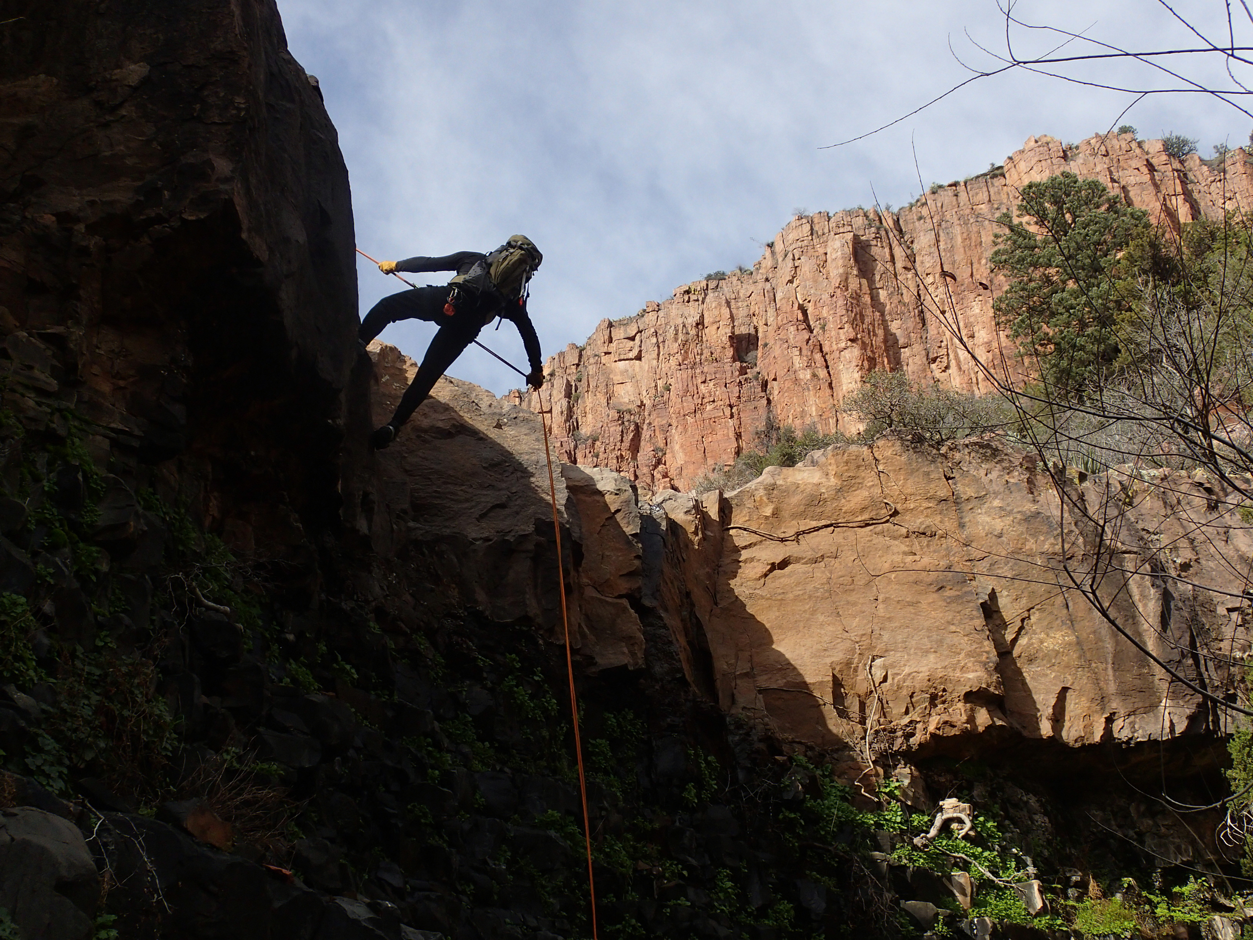 Waterslides Canyon, AZ - On Rope Canyoneering