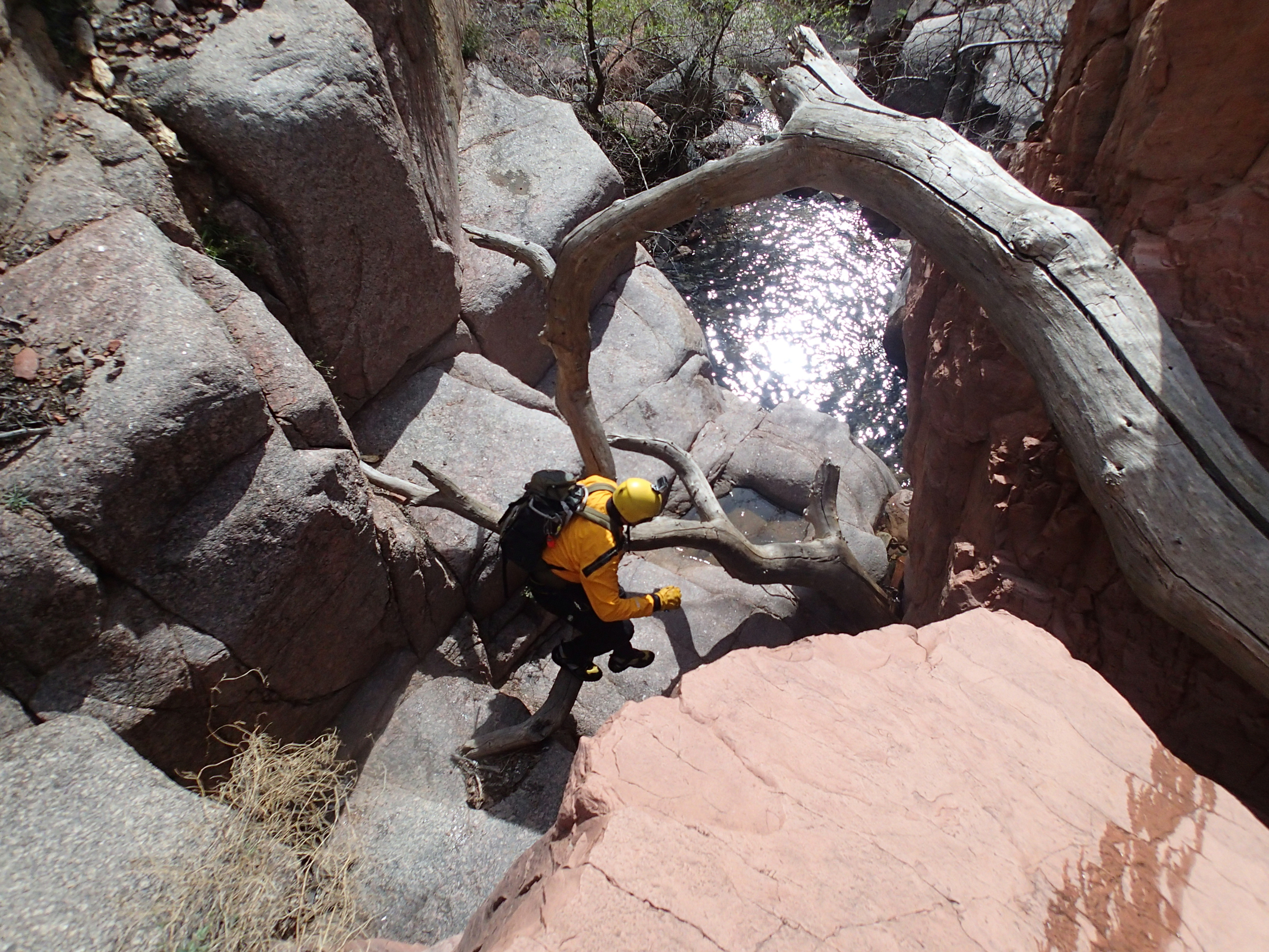 Waterslides Canyon, AZ - On Rope Canyoneering