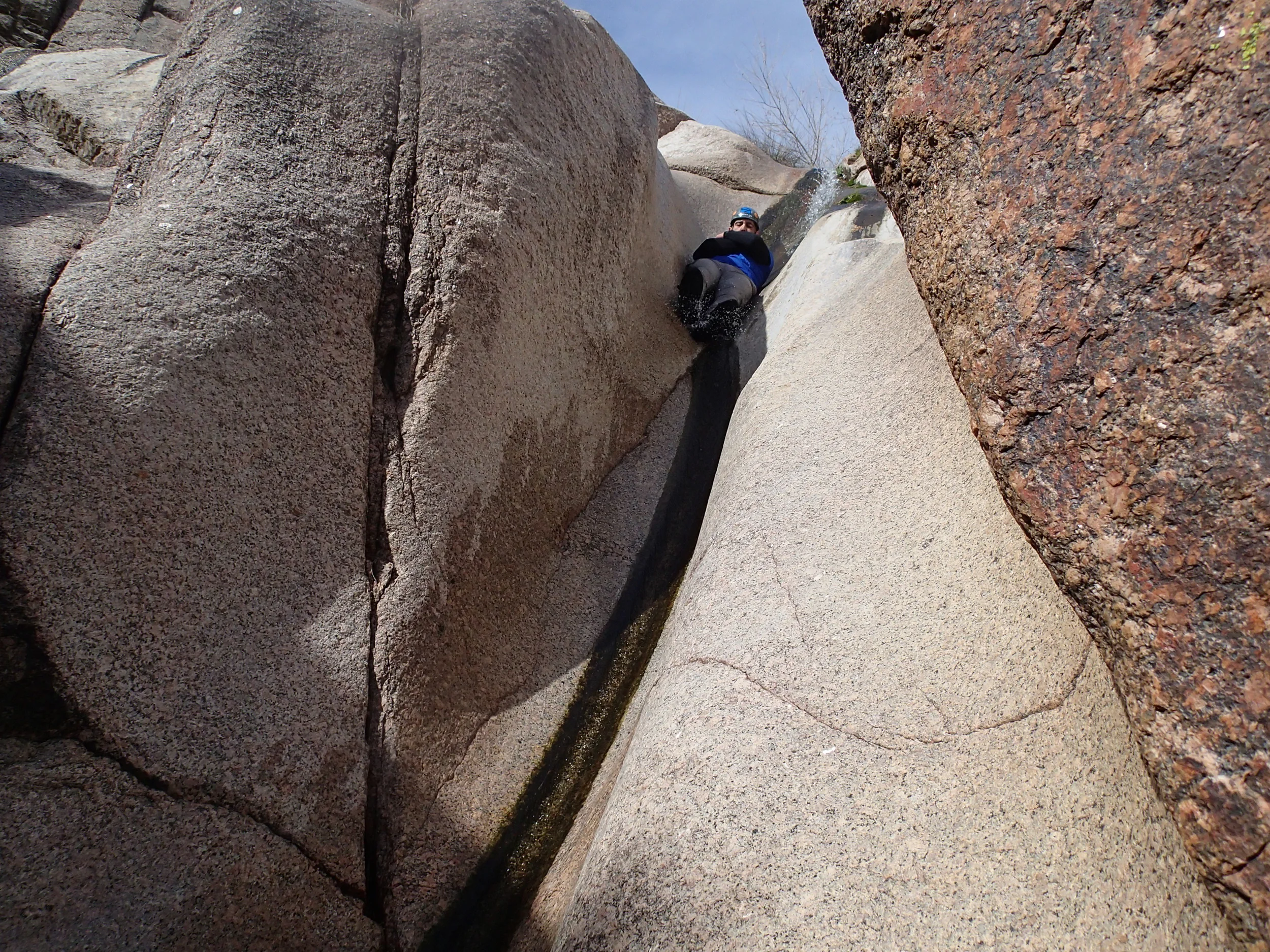 Waterslides Canyon, AZ - On Rope Canyoneering