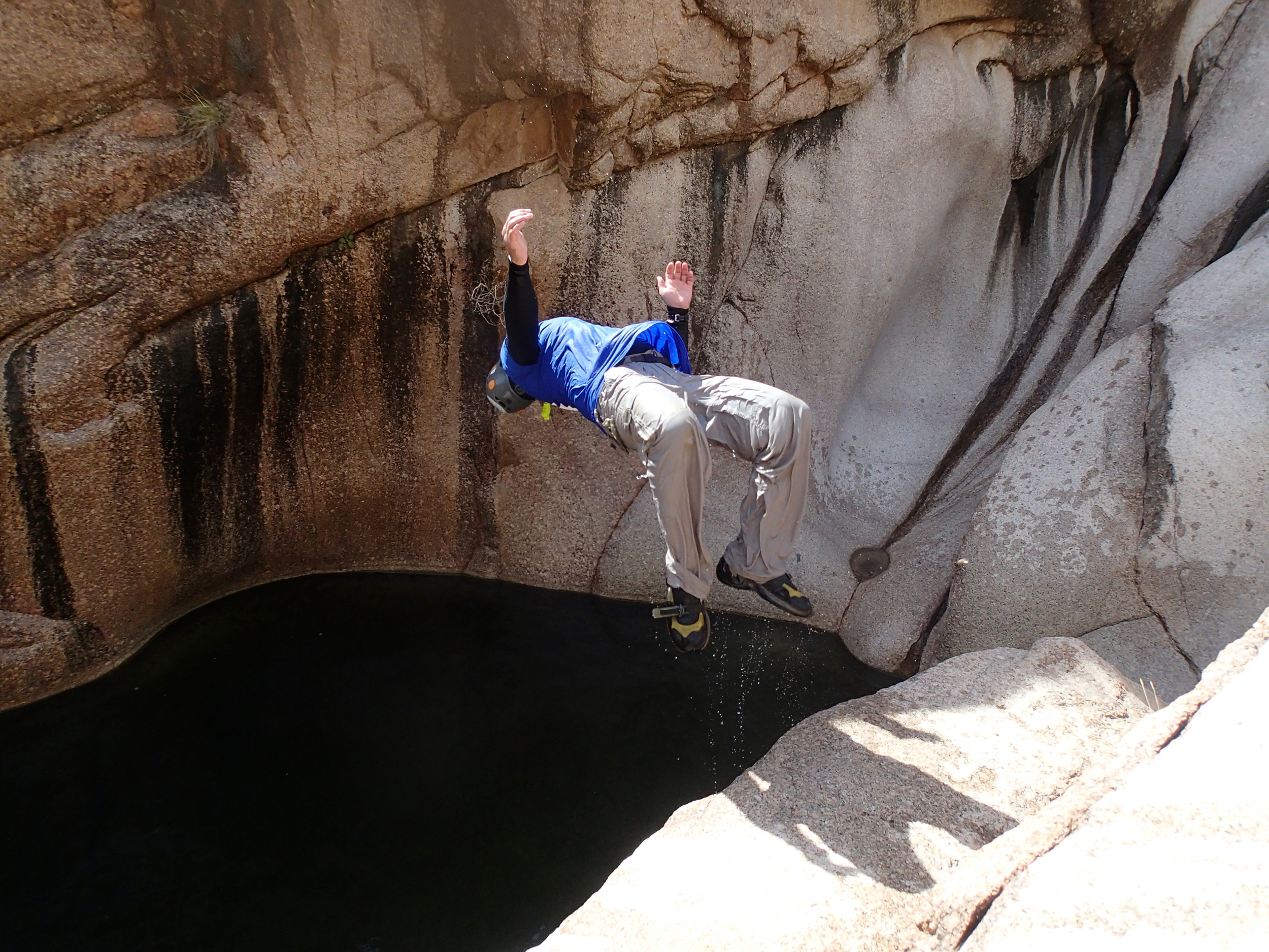 Waterslides Canyon, AZ - On Rope Canyoneering