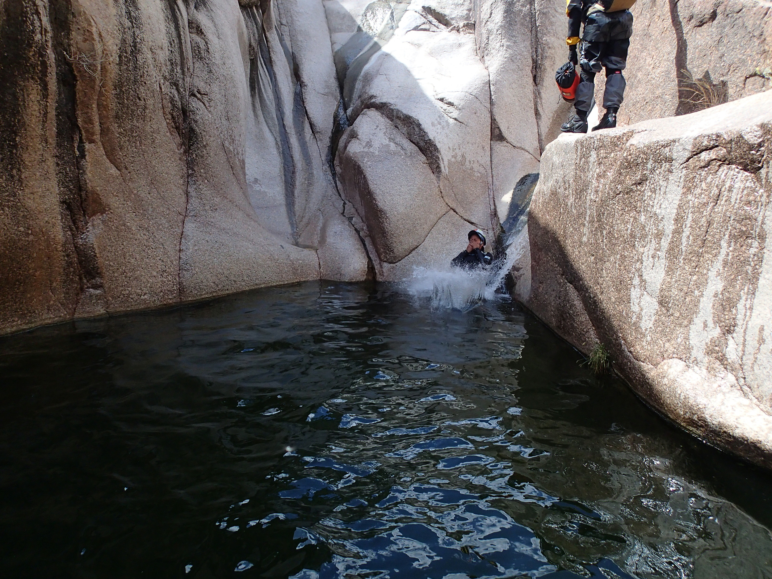 Waterslides Canyon, AZ - On Rope Canyoneering