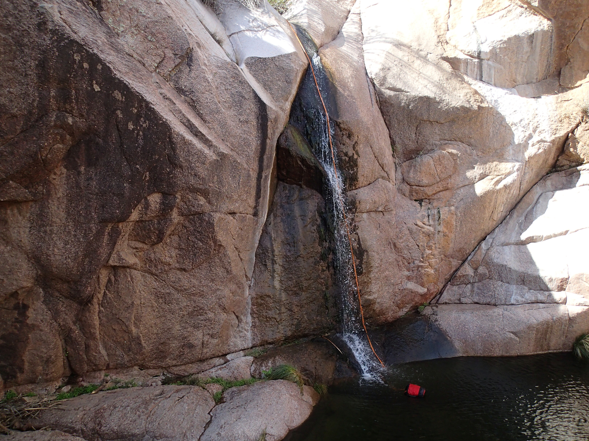 Waterslides Canyon, AZ - On Rope Canyoneering