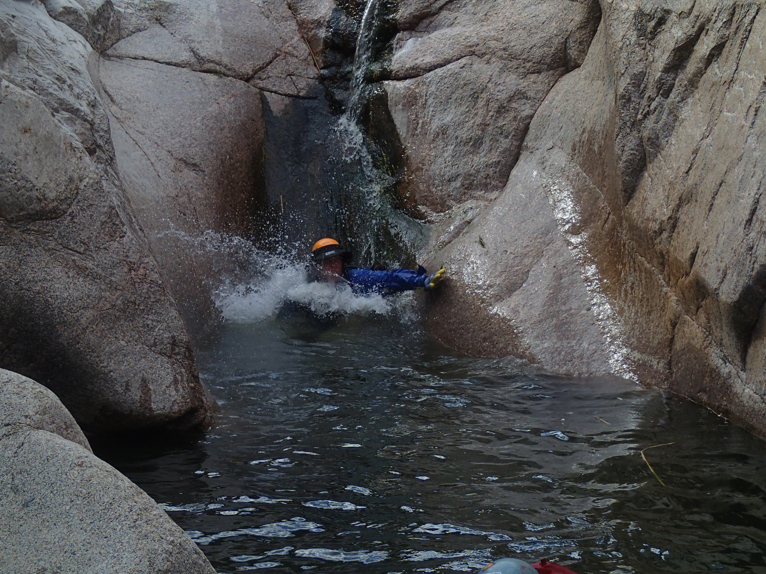 Waterslides Canyon, AZ - On Rope Canyoneering