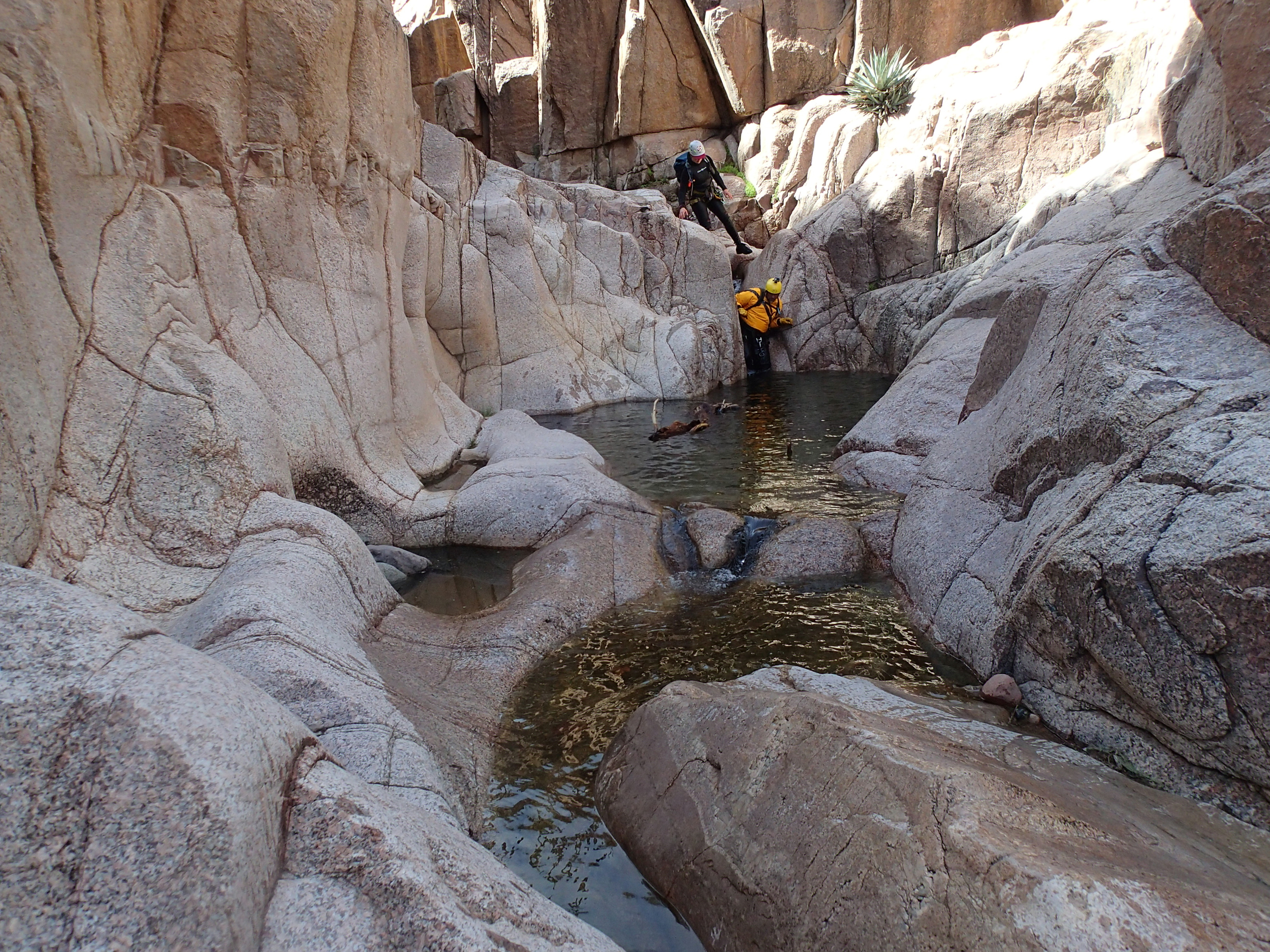 Waterslides Canyon, AZ - On Rope Canyoneering