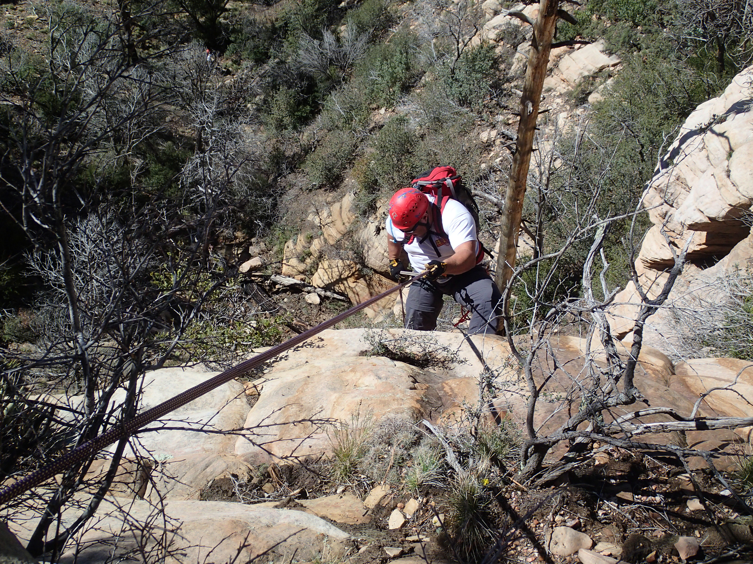 Mormon Canyon, AZ - On Rope Canyoneering