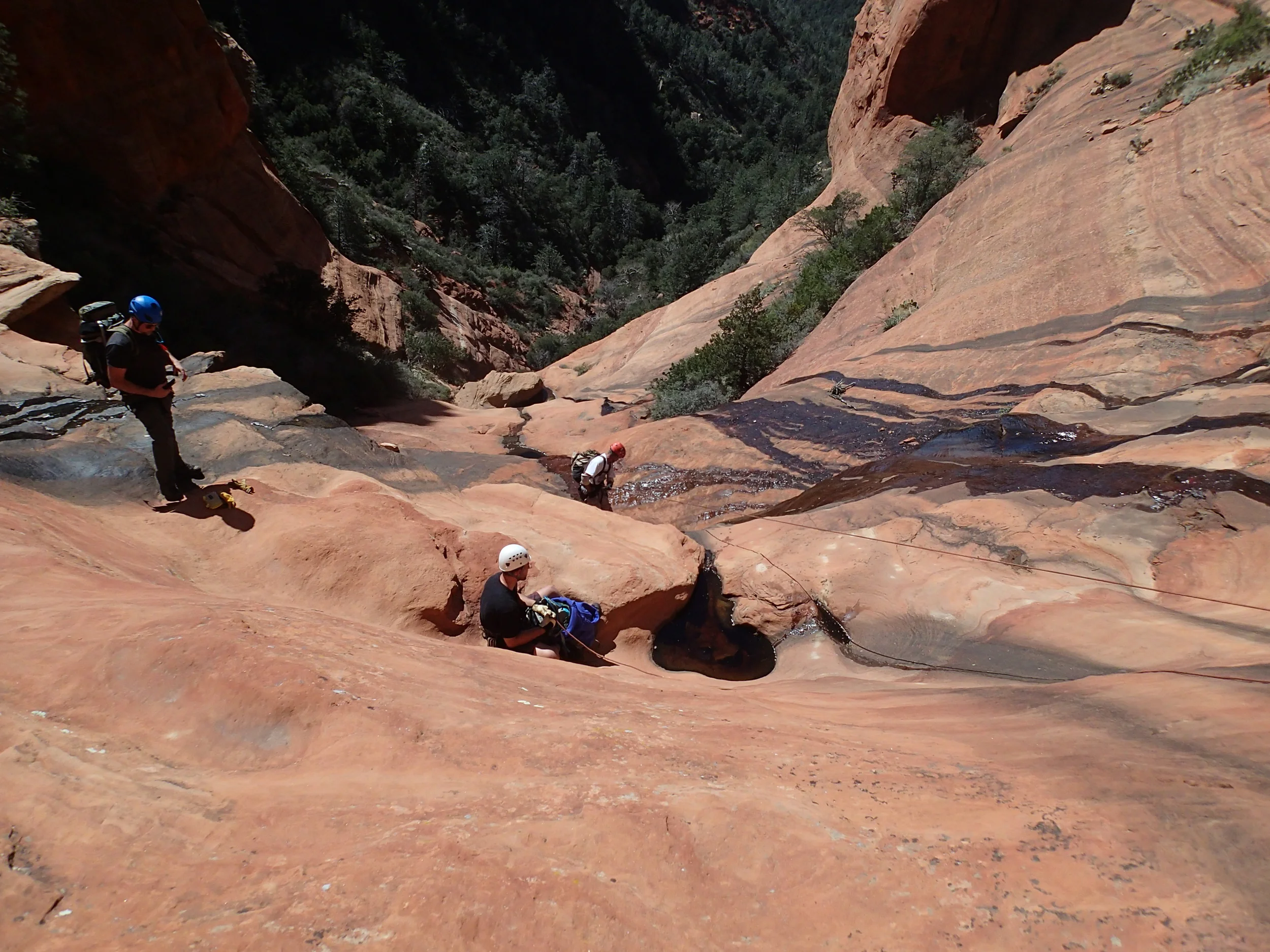 Mormon Canyon, AZ - On Rope Canyoneering