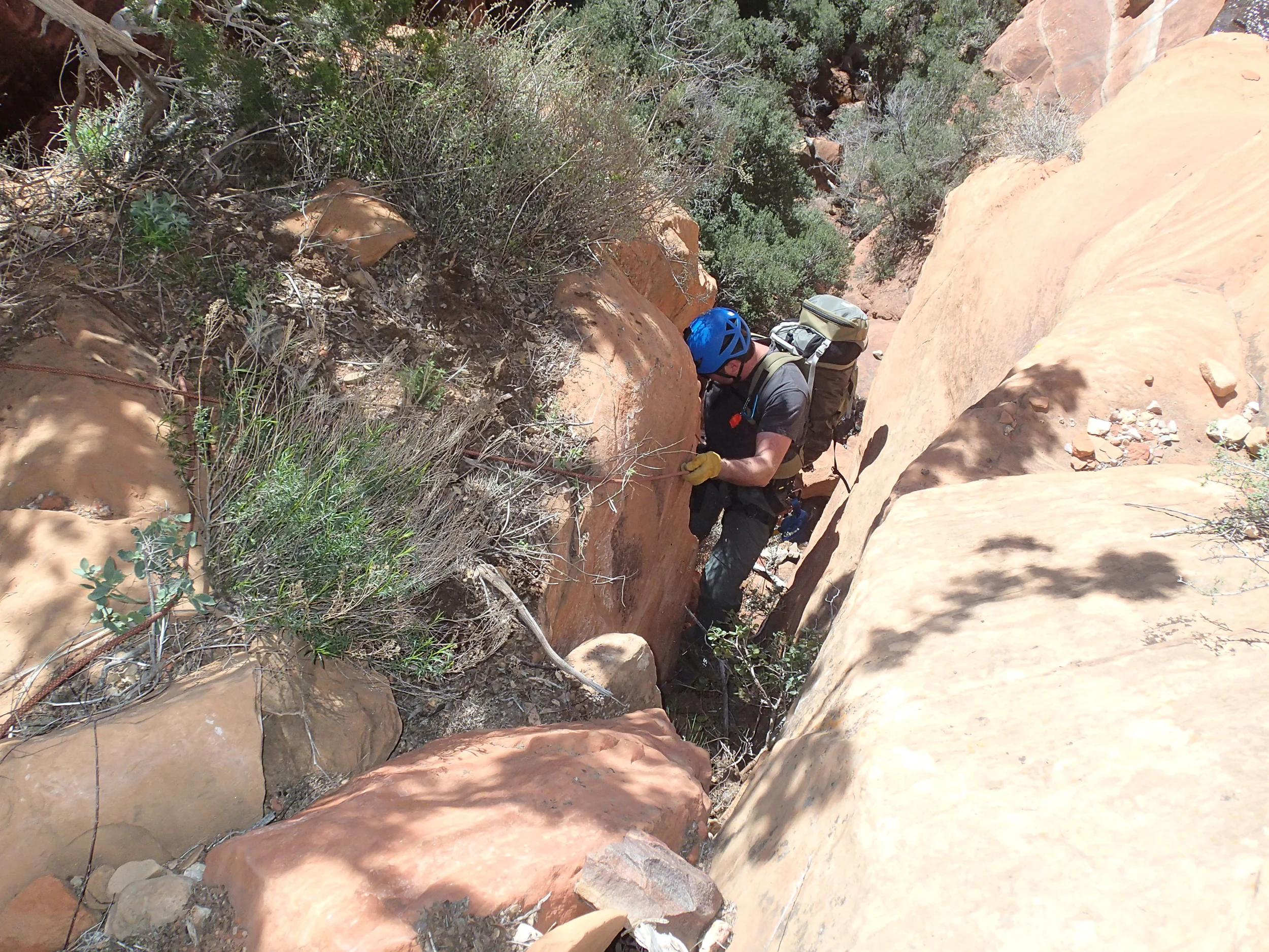 Mormon Canyon, AZ - On Rope Canyoneering