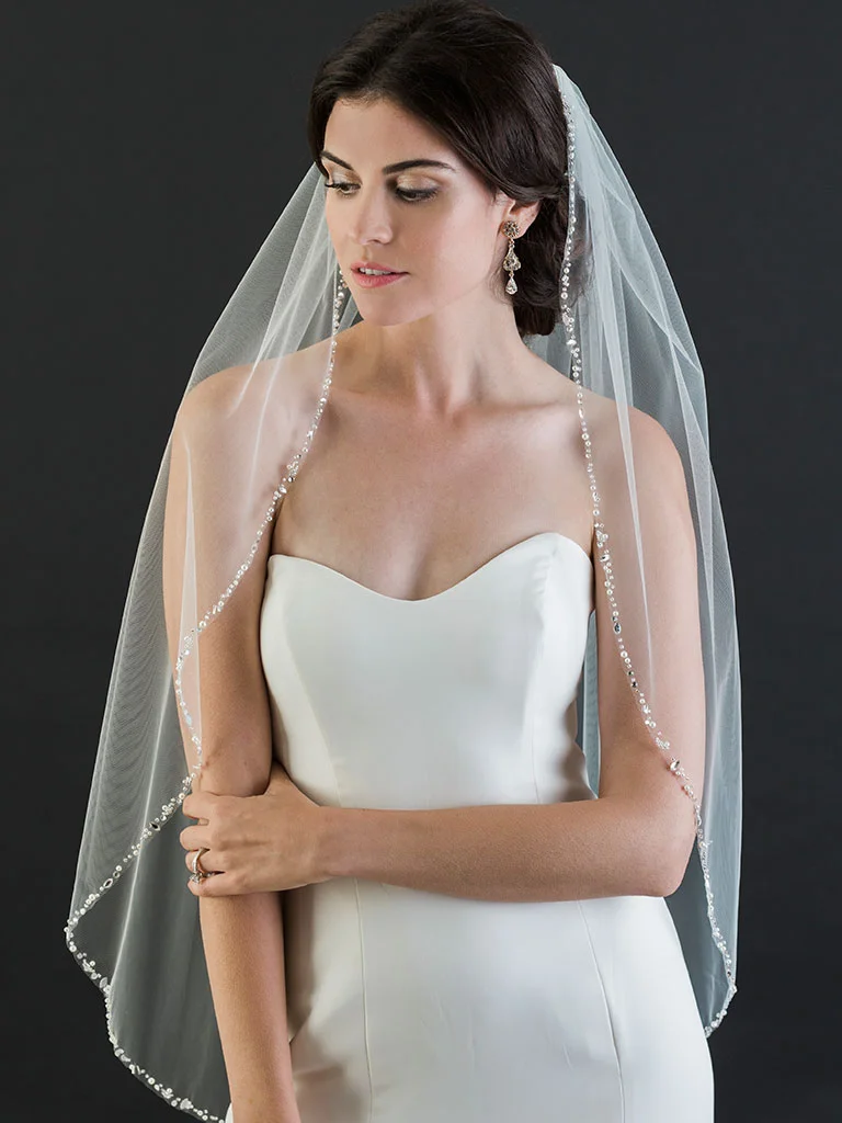 Beaded Veils — Bel Aire Bridal