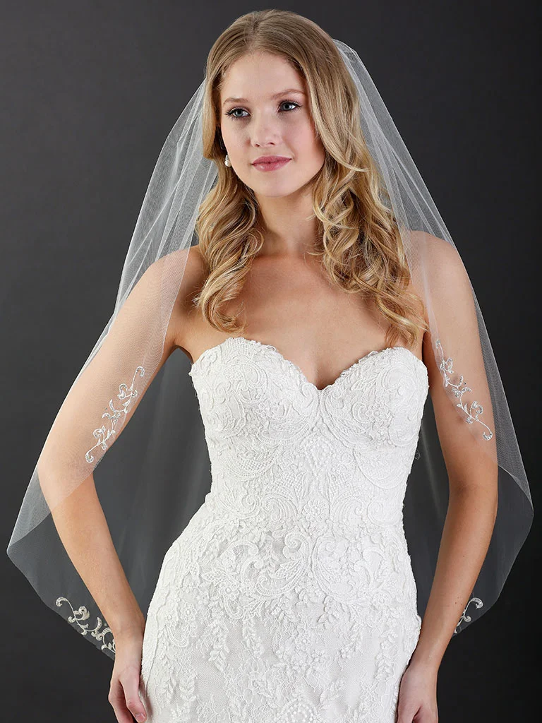 Embroidered Veils — Bel Aire Bridal